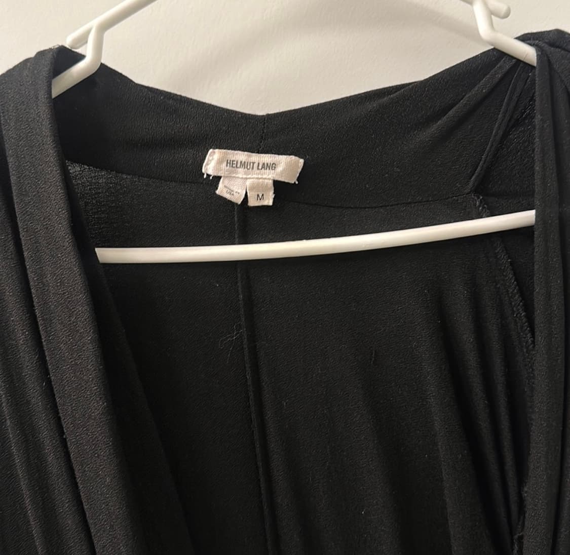 헬무트랭 wrap long top 상품이미지2