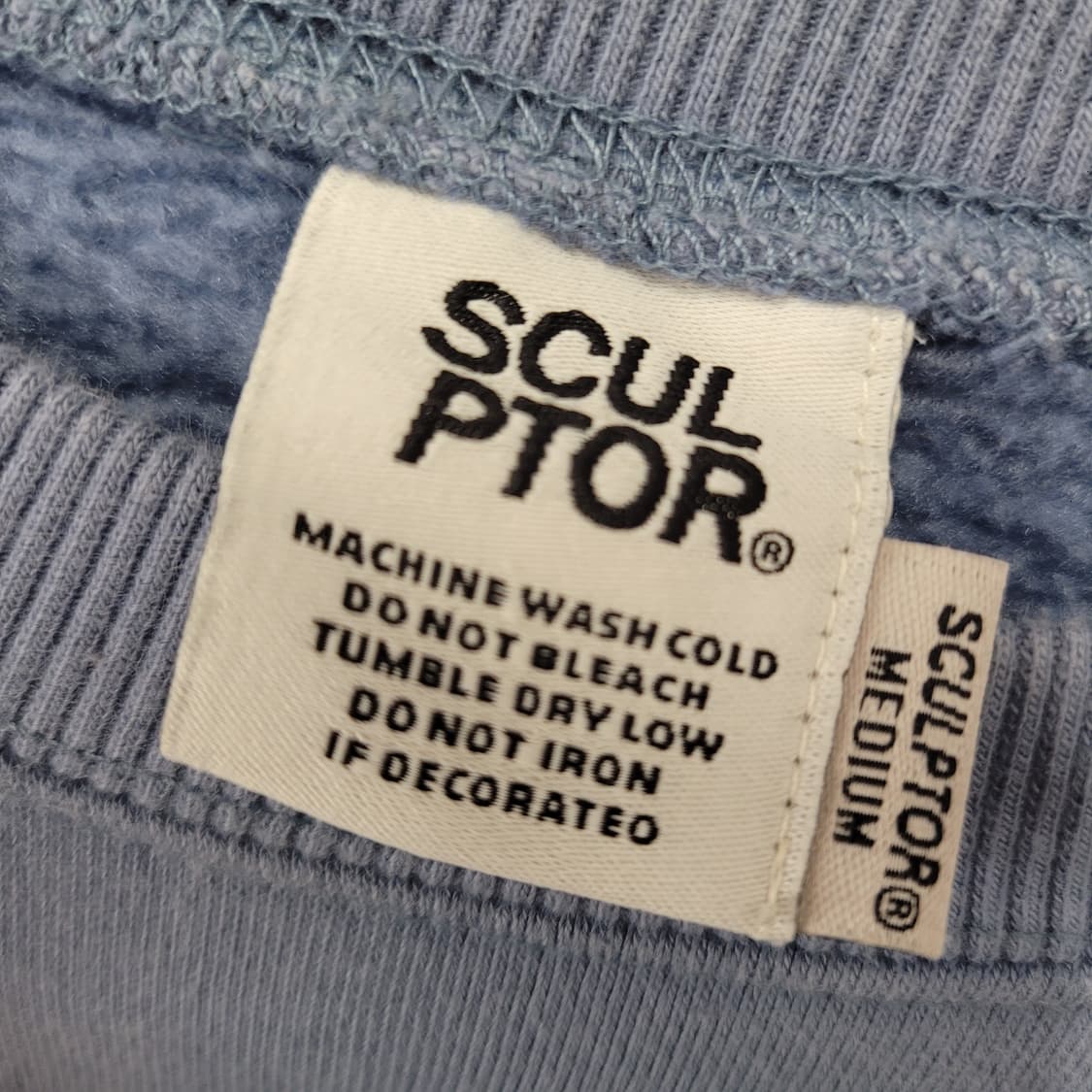 Sculptor 스컬프터 키튼 프랜즈 오버핏 맨투맨 상품이미지5