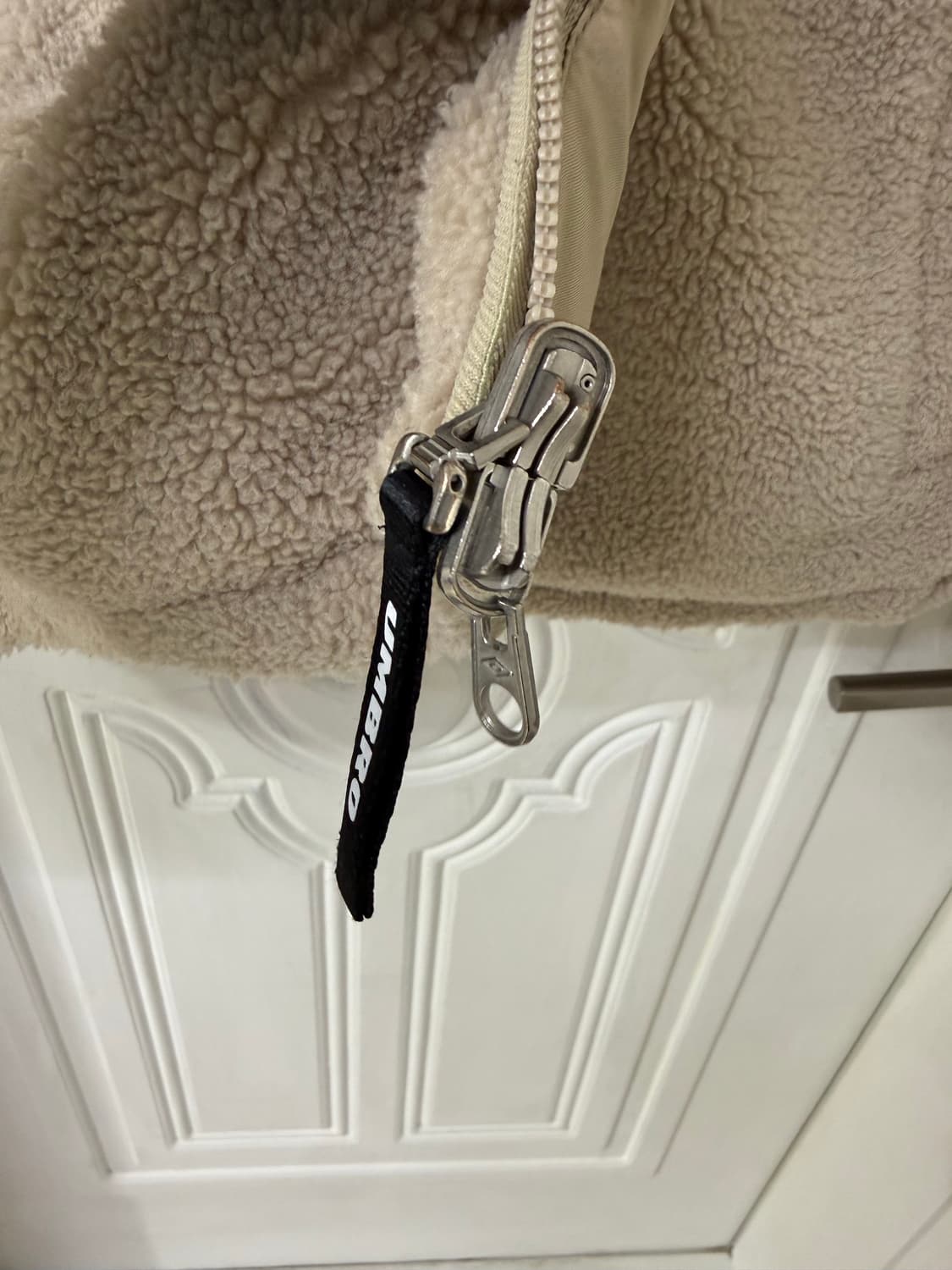 95 M사이즈 엄브로 리버시블 뽀글이 패딩  상품이미지7