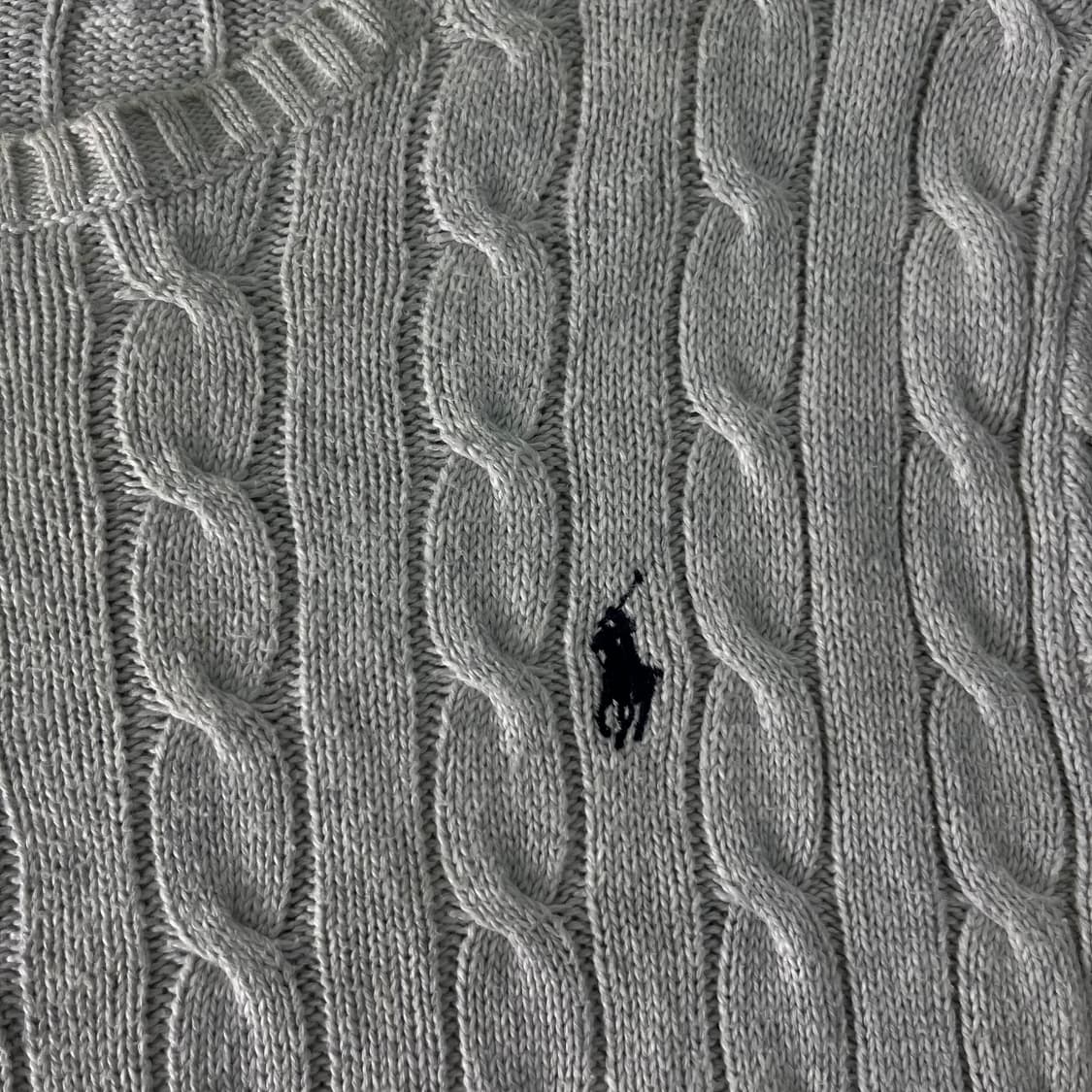 100 폴로랄프로렌 신형라벨 꽈배기 니트 상품이미지3