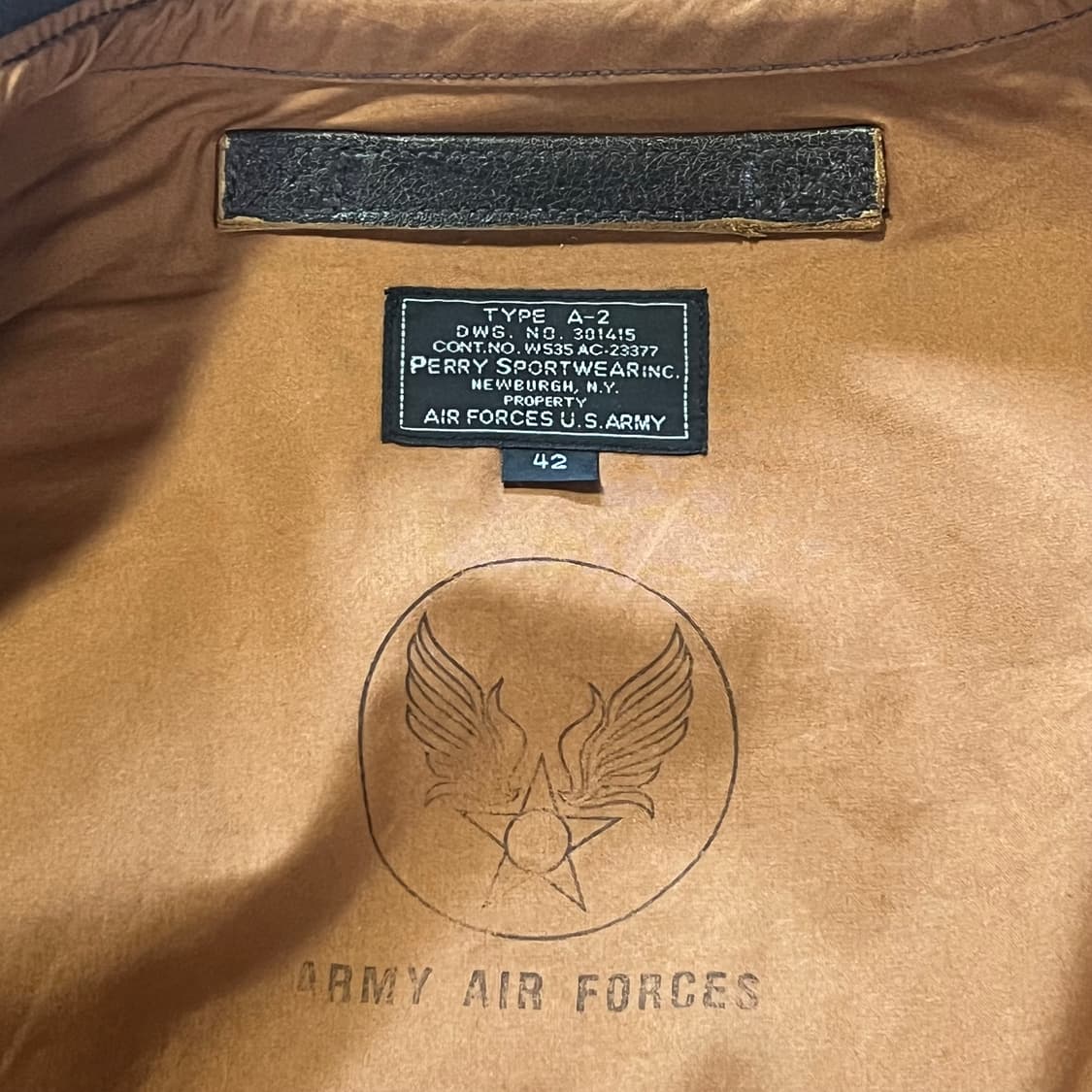 아카펠라 클로딩 Lot.410 A-2 42 사이즈 상품이미지2