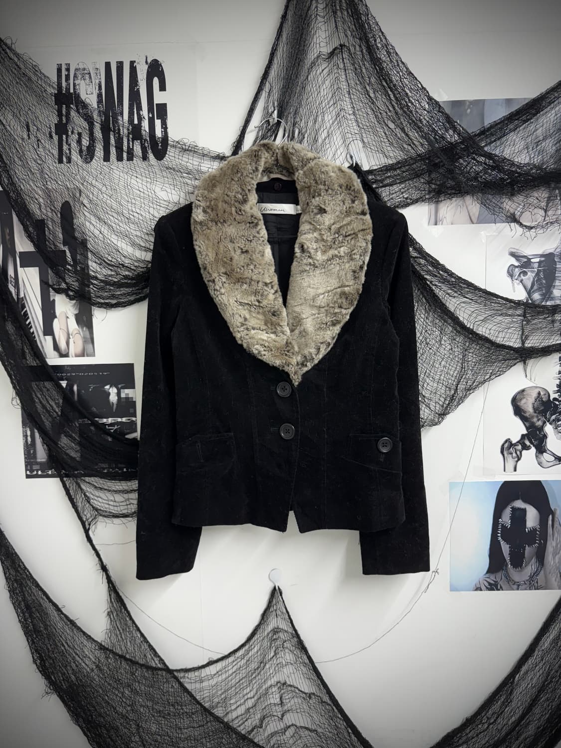 00s basic fur jacket 상품이미지3