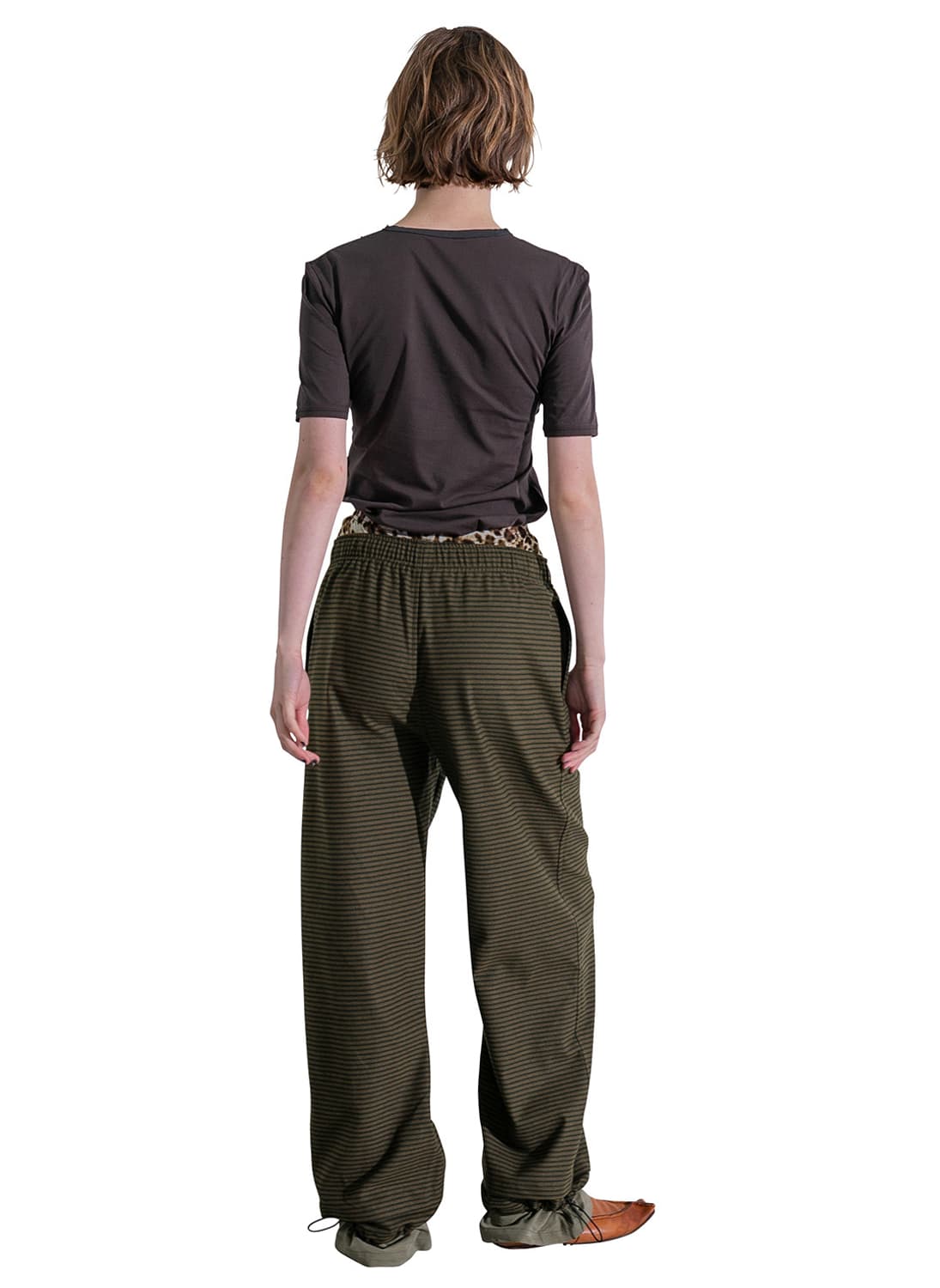 [M]퍼버즈 25fw Step 레이어드 팬츠/그린 상품이미지3