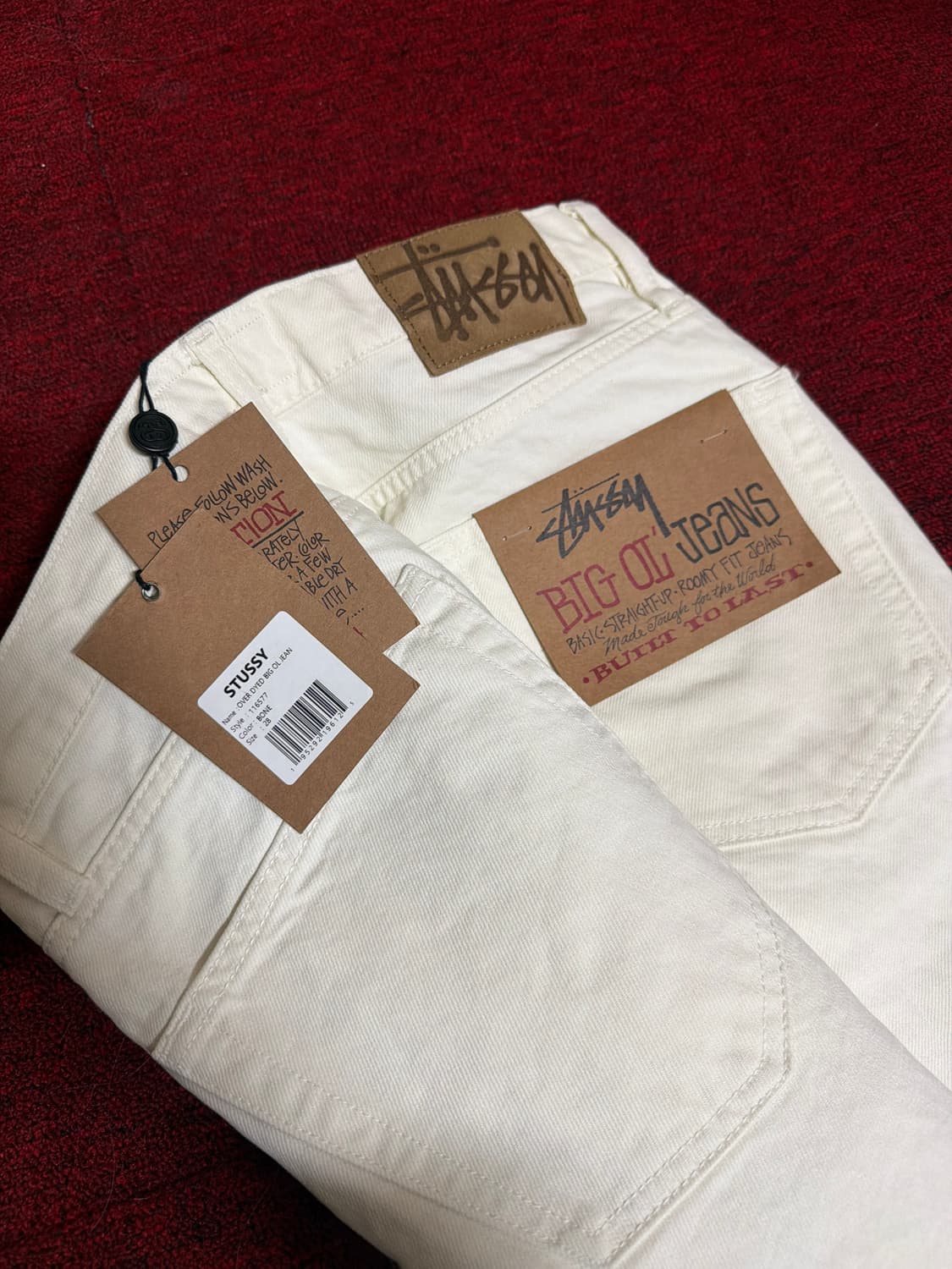 스투시 오버다이드 빅 올 진 새상품 상품이미지2