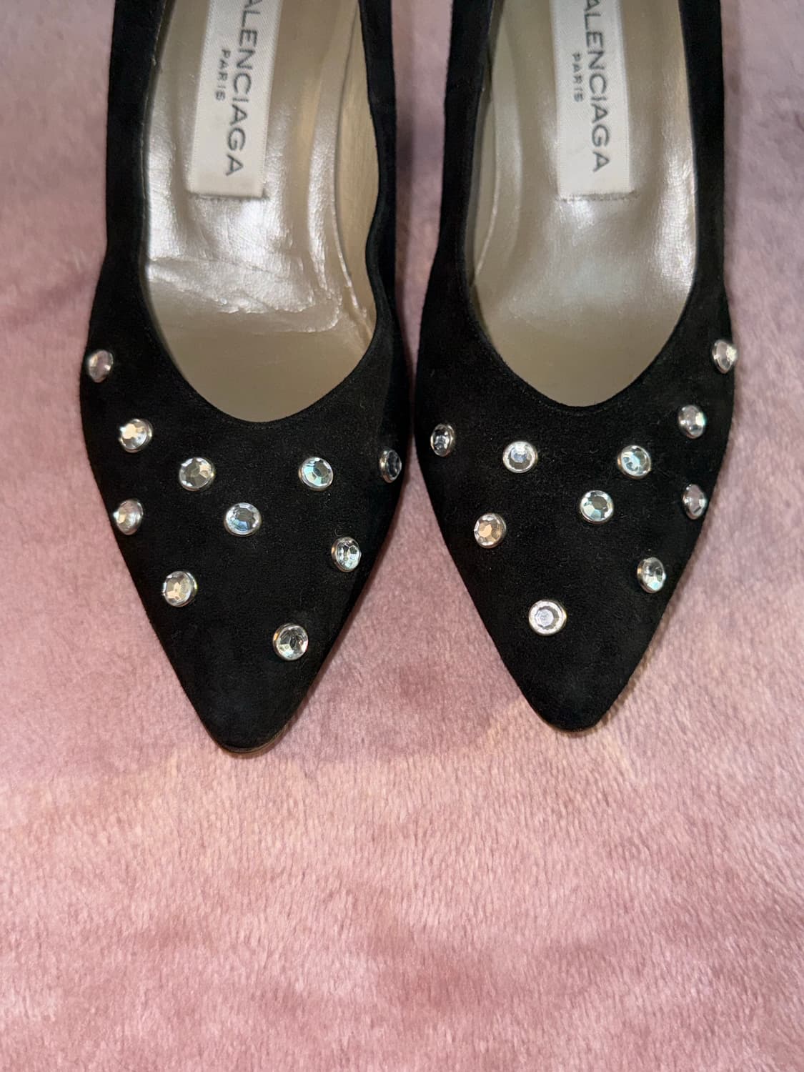 Balenciaga Paris 큐빅 펌프스 힐 상품이미지4