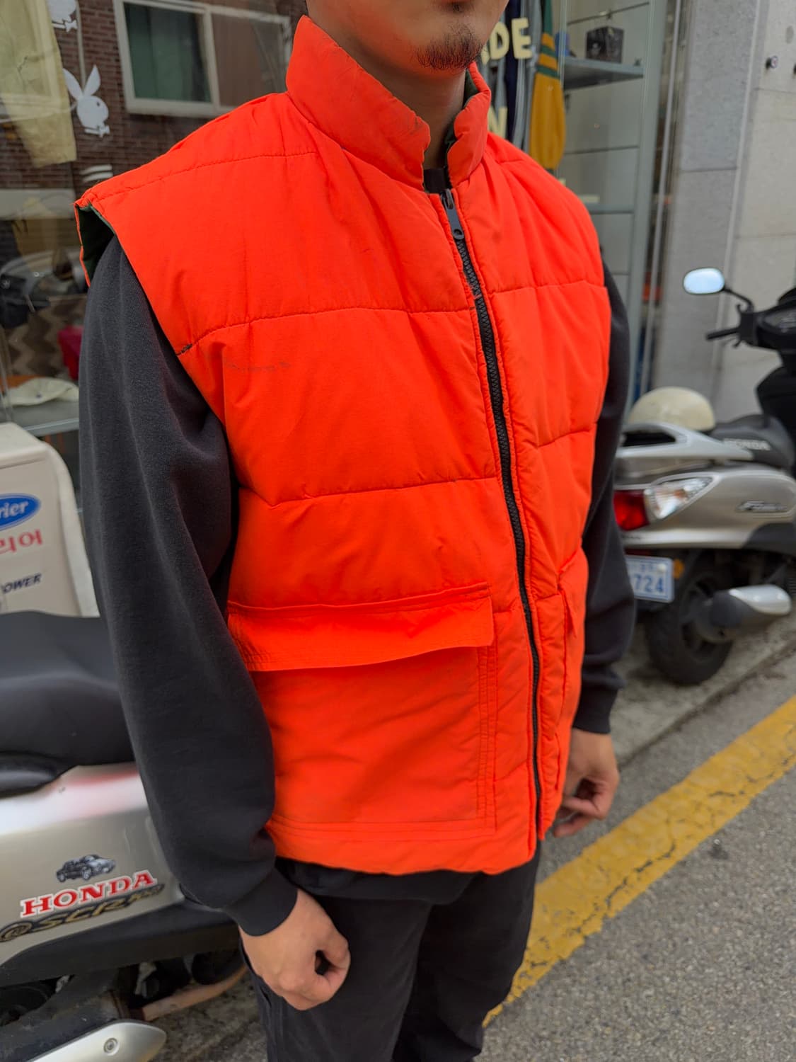 A frost line down vest 상품이미지7