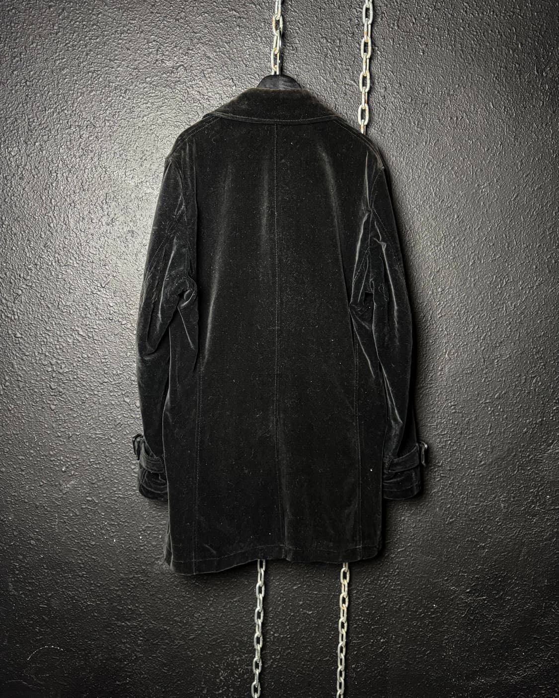 Velvet Buckle Half Coat 상품이미지10