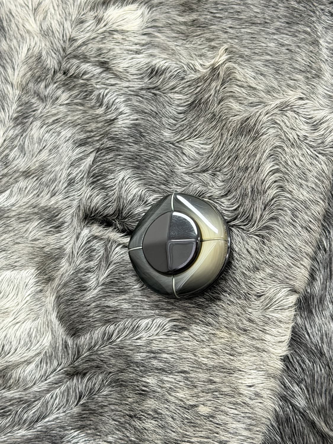 OS Fur Fashion 브로드테일 램 퍼 코트 상품이미지8