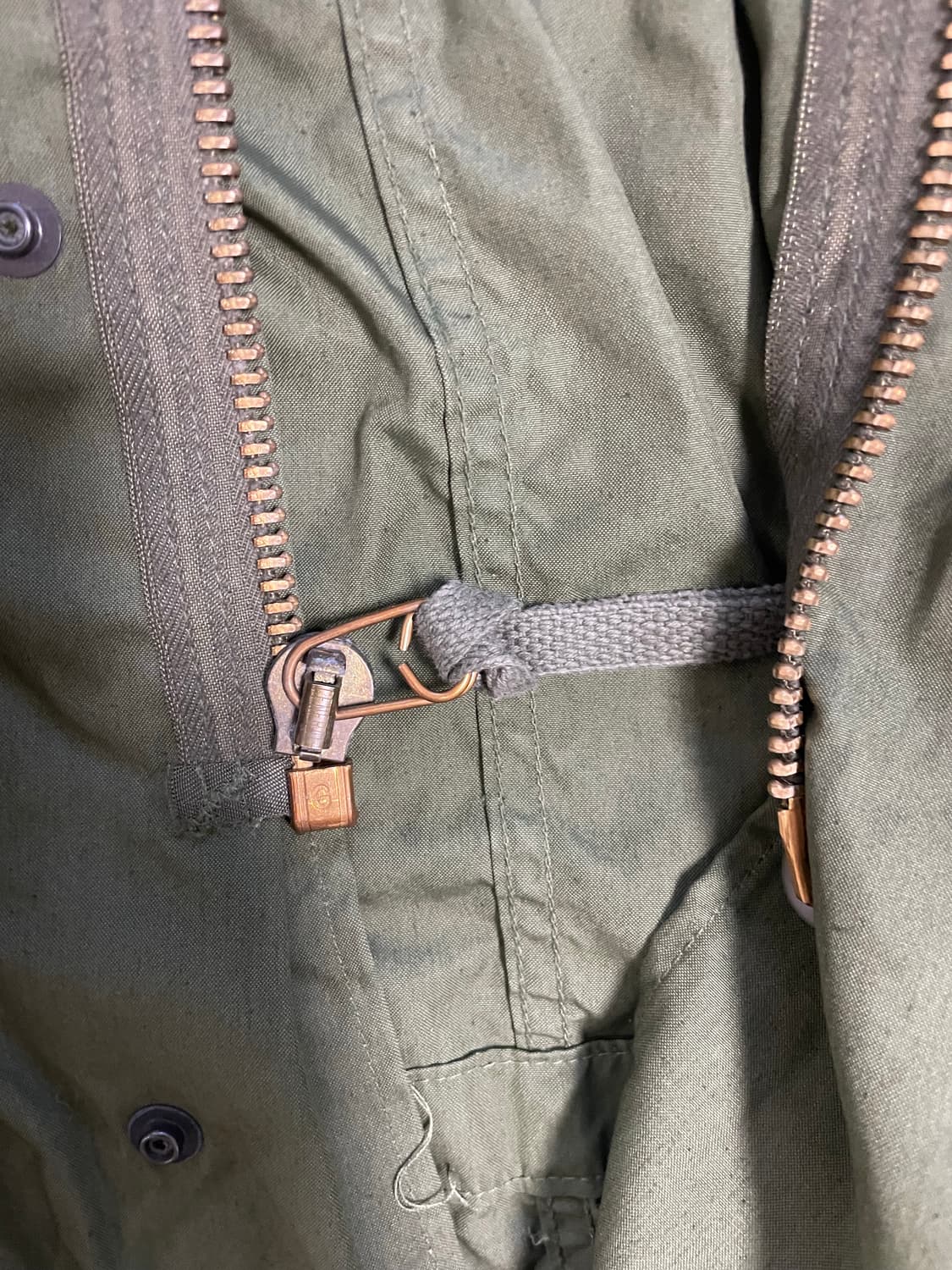 m65 피쉬테일 og 오리지널 M 외피 개파카 1982 상품이미지3