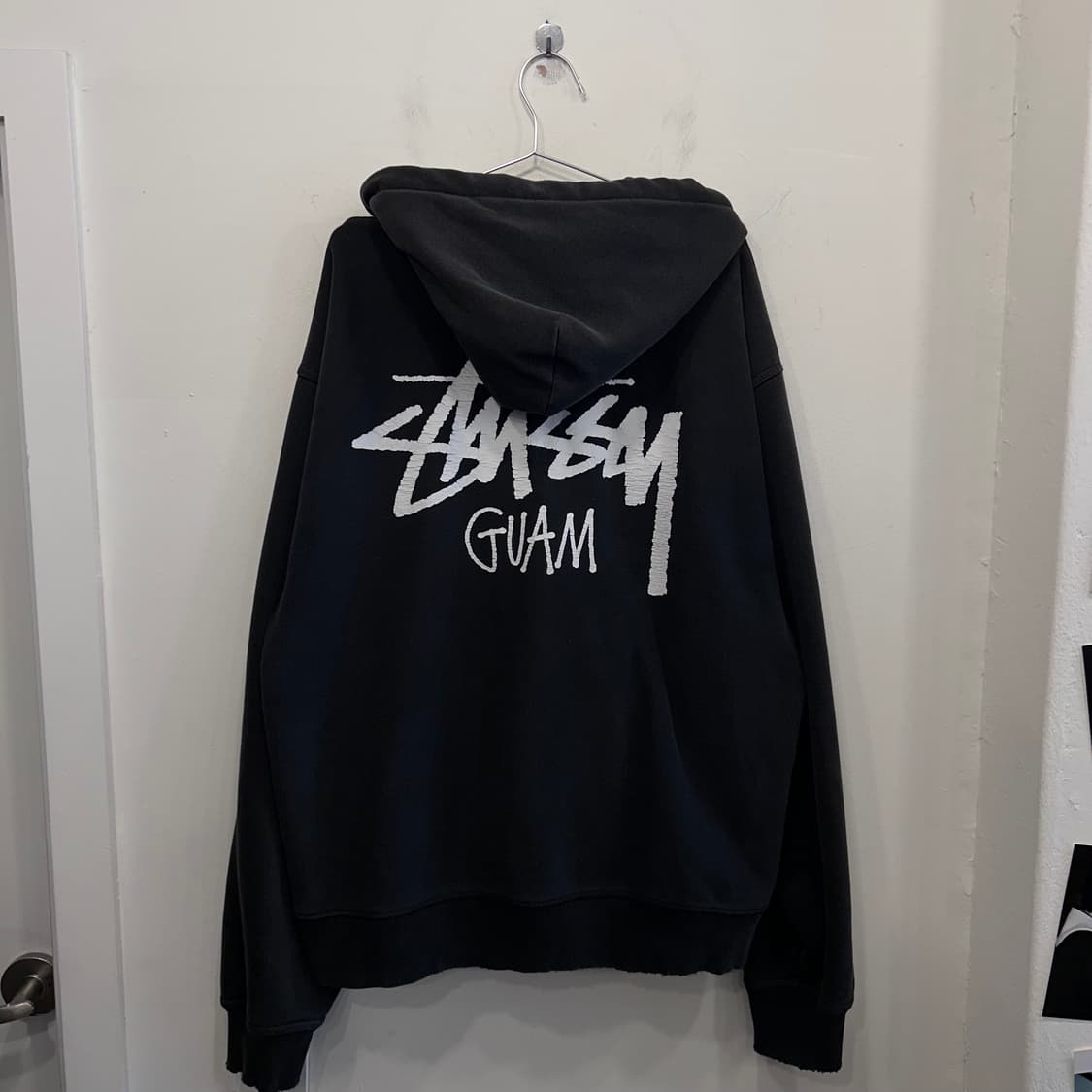 스투시 괌 빈티지에이징 헤비코튼 후드집업 상품이미지5