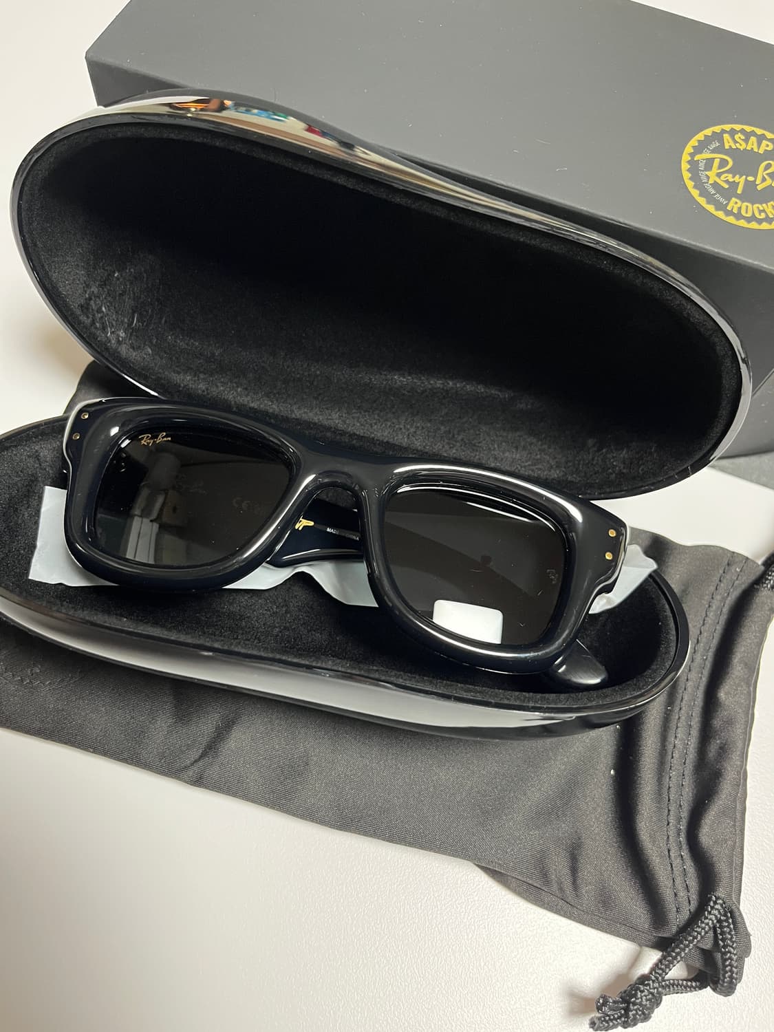 레이밴x에이셉라키 웨이페어러 푸퍼 제니 선글라스 새상품 상품이미지5