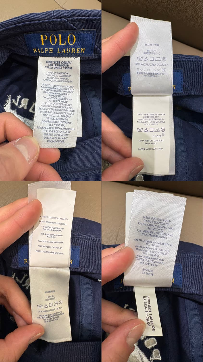 폴로 랄프로렌 샤크 자수 캡 상품이미지10