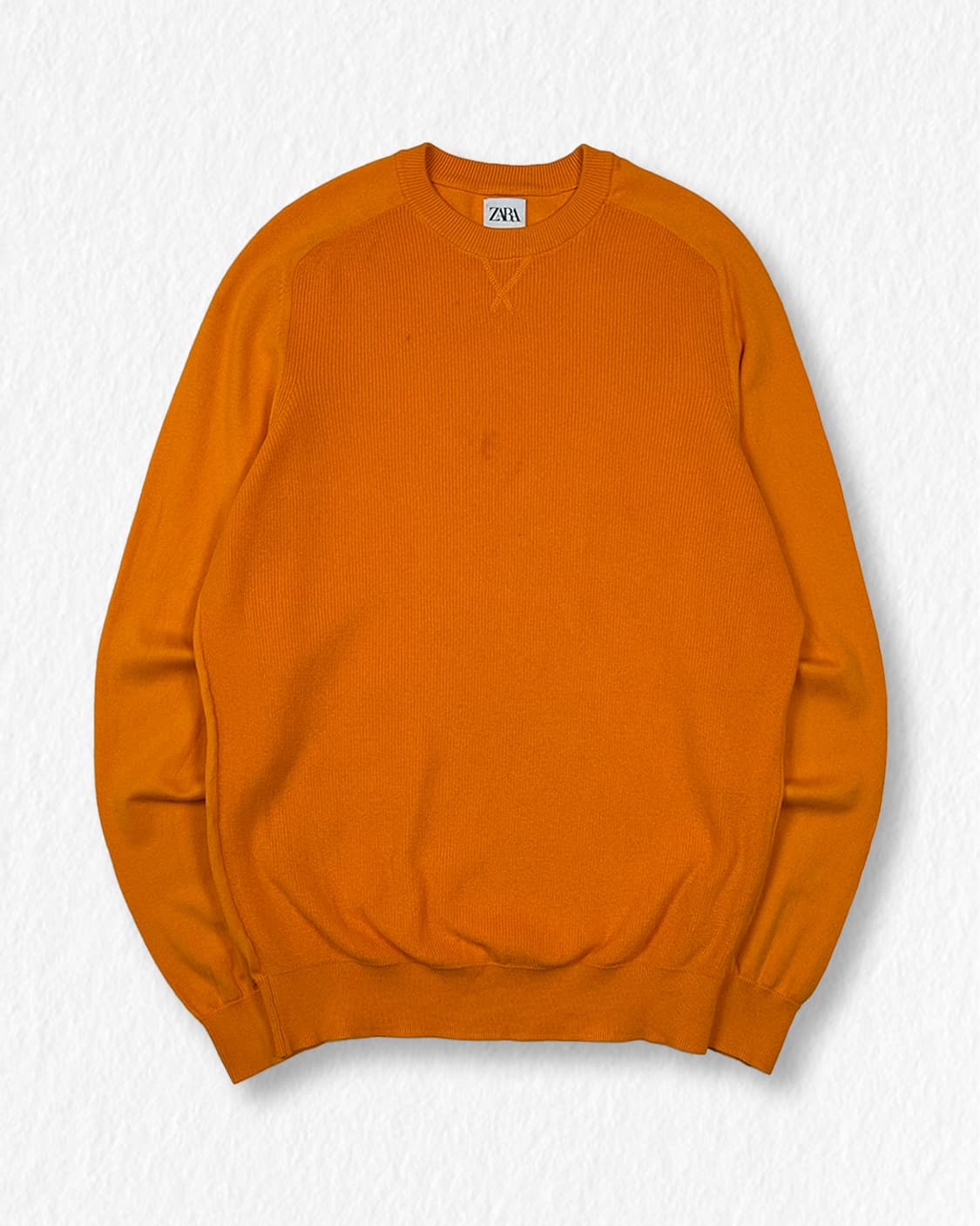 자라 얇은 니트 오렌지 상품이미지1
