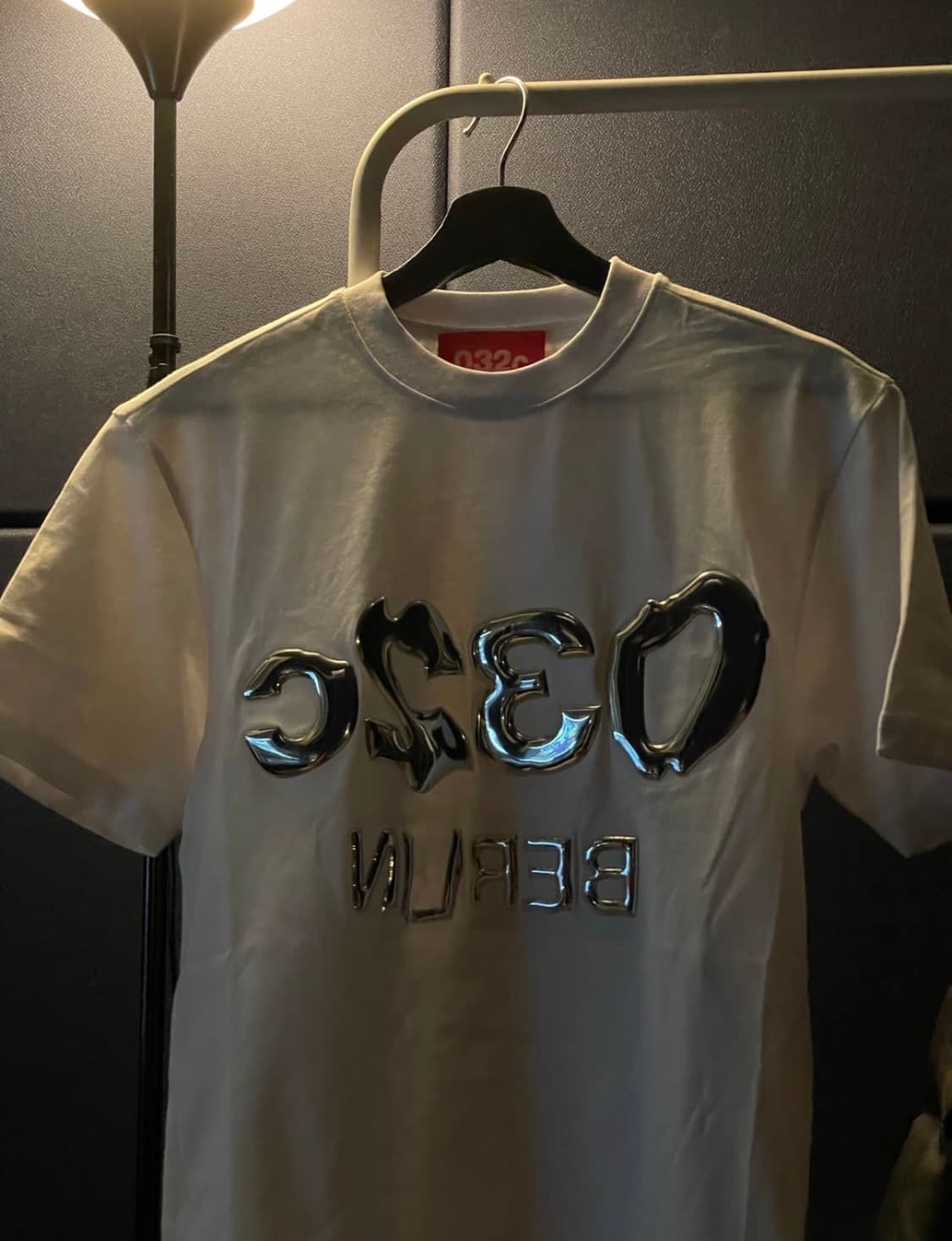 032c METALLIC GLITCH SELFIE TEE 티셔츠 반팔 상품이미지2