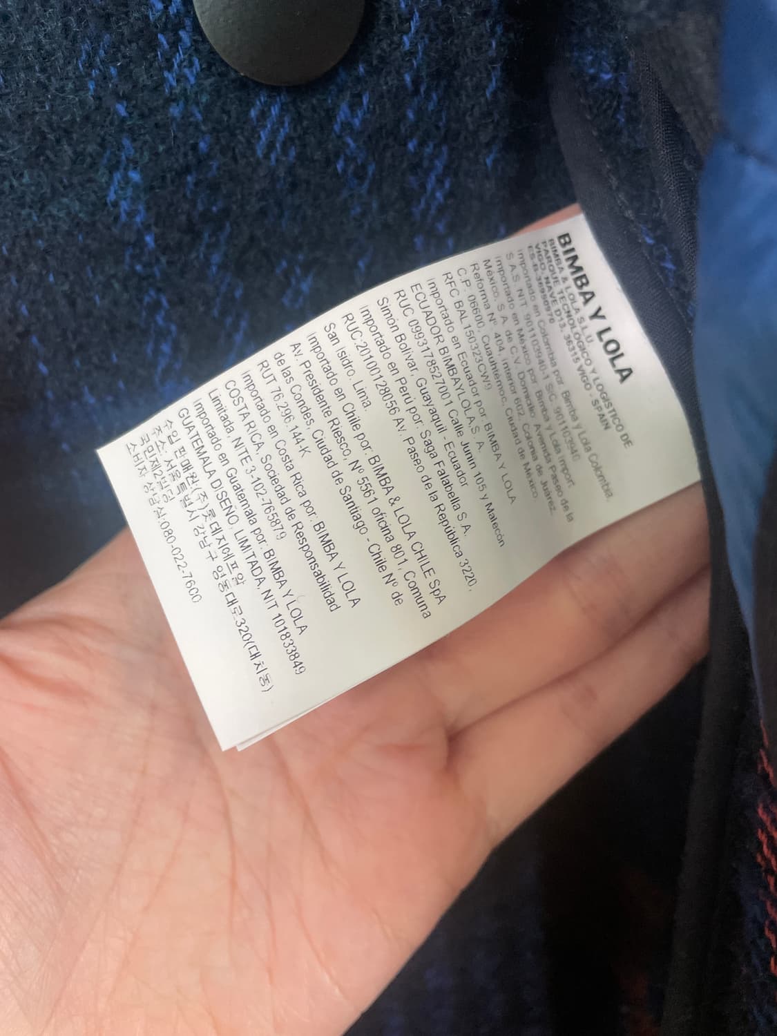 빔바이롤라 래글런 체크 코트 상품이미지9