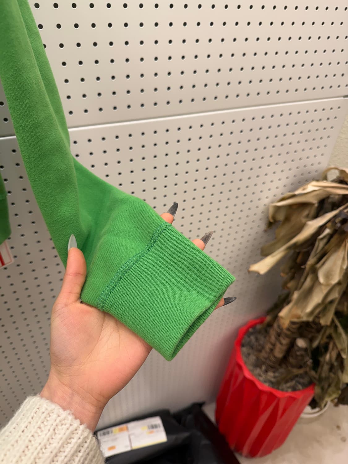 아베크롬비 피치 그린 후드티  상품이미지4