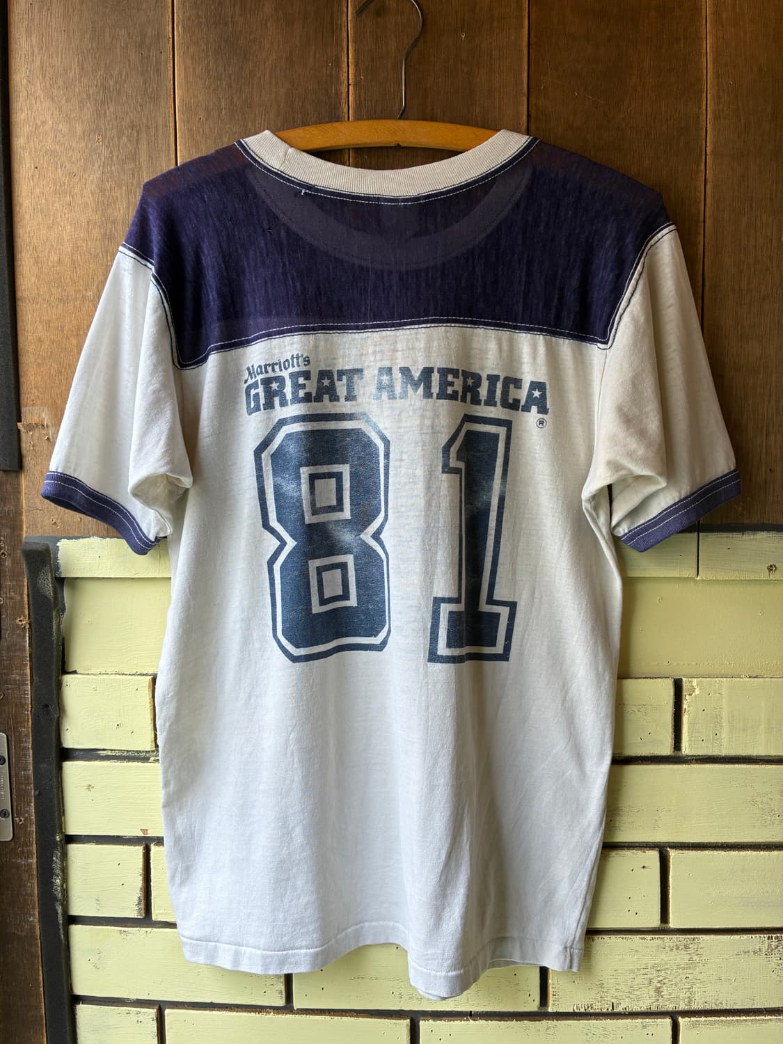 80’s Great America 81 Football Tee 상품이미지10