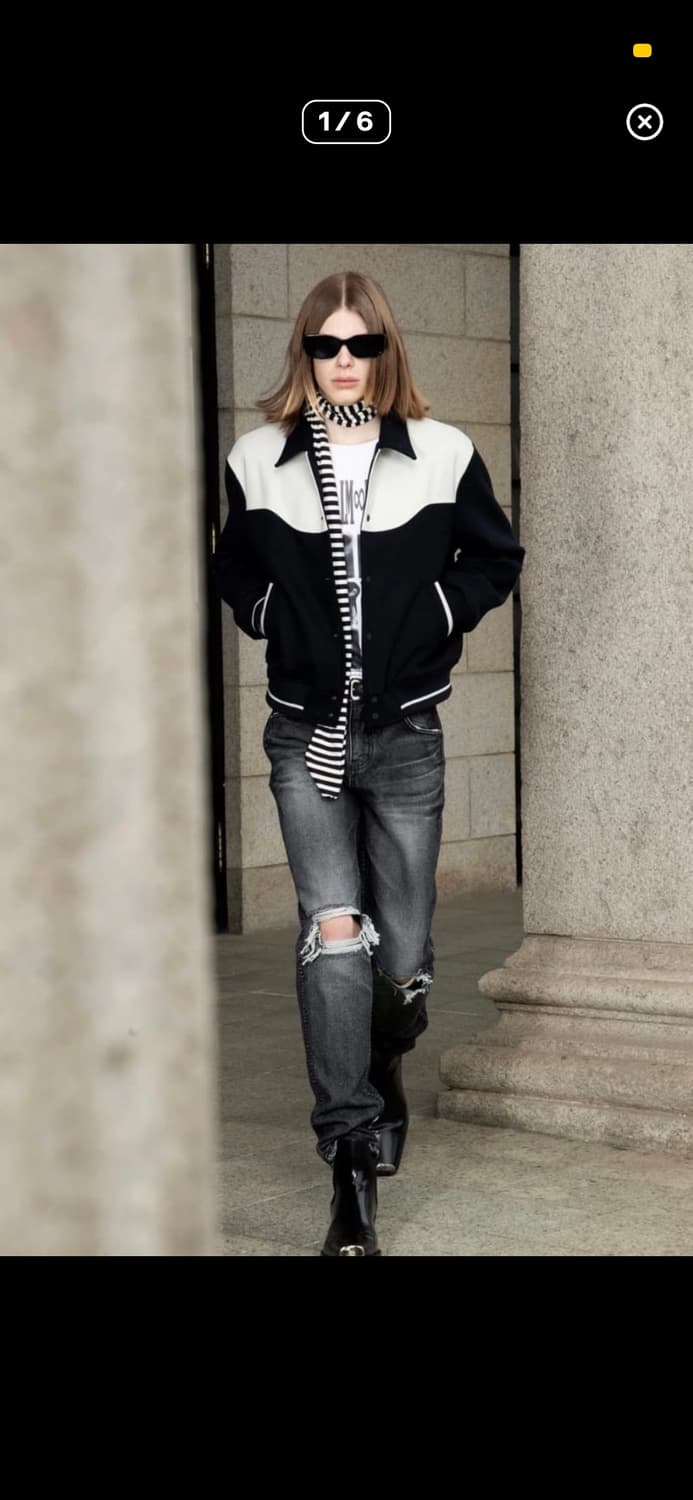 빈티지 바시티자켓 상품이미지2