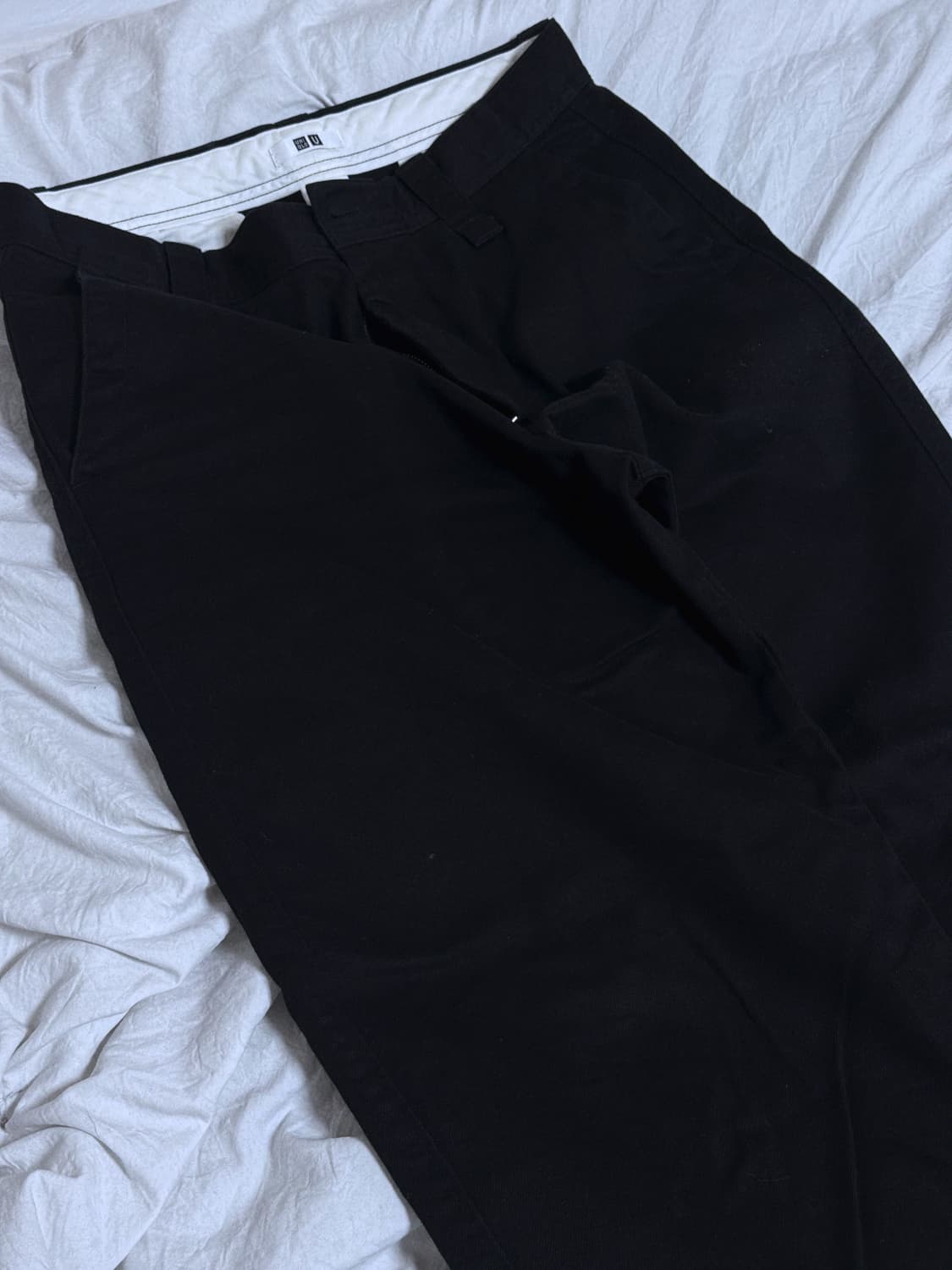 유니클로 U 와이드핏치노팬츠 76 상품이미지2