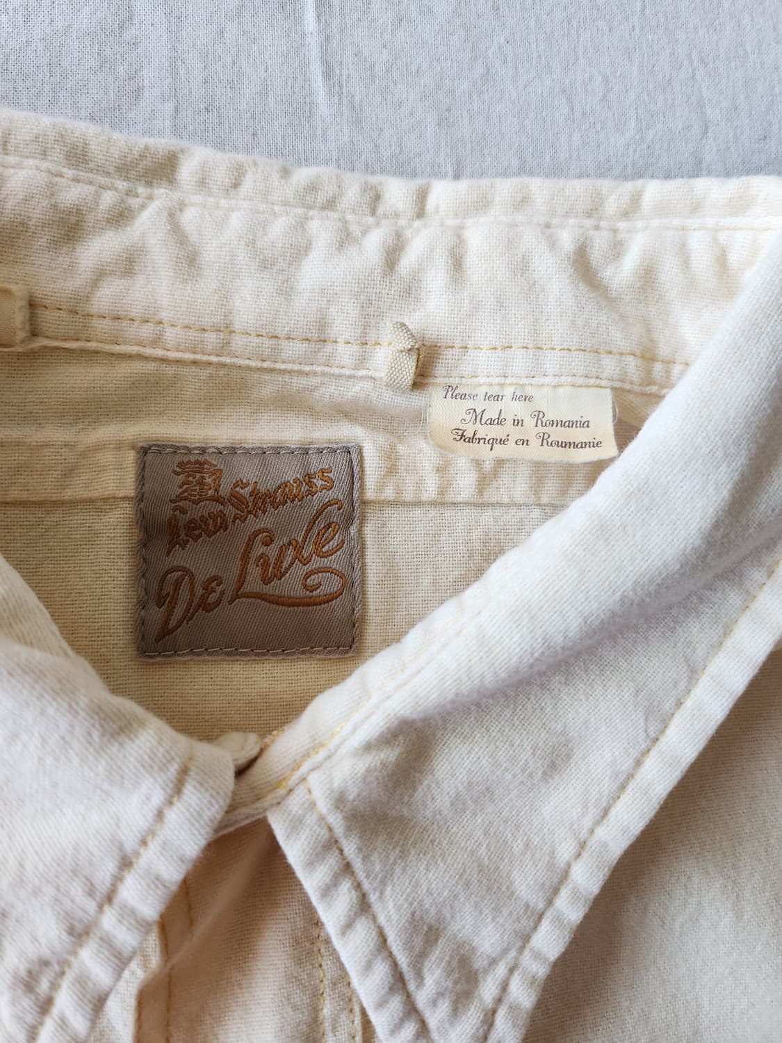 LVC deluxe brushed italian cotton shirt 상품이미지3