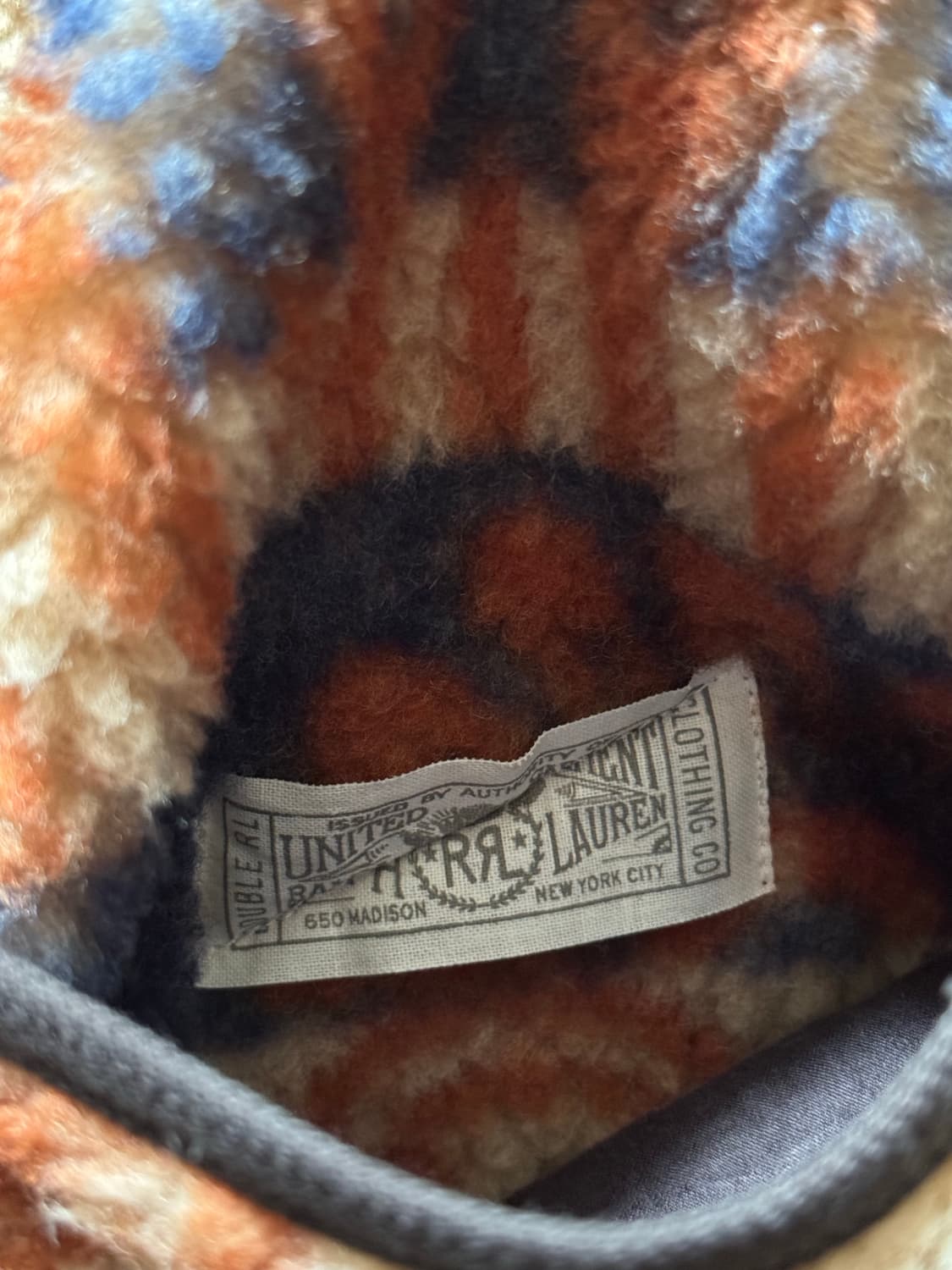 RRL 더블알엘 울블랜드 파일 플리스자켓 XL 상품이미지6