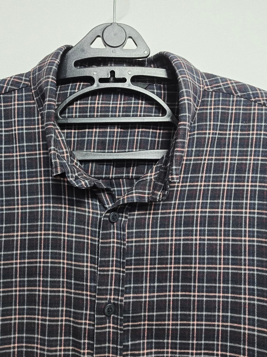 K2 체크 남방 긴팔 셔츠 상품이미지2