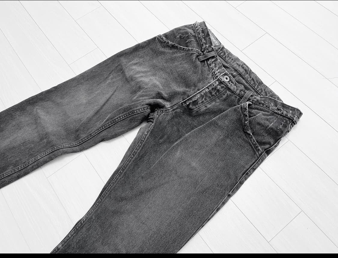 Attachment damage denim pants 상품이미지2