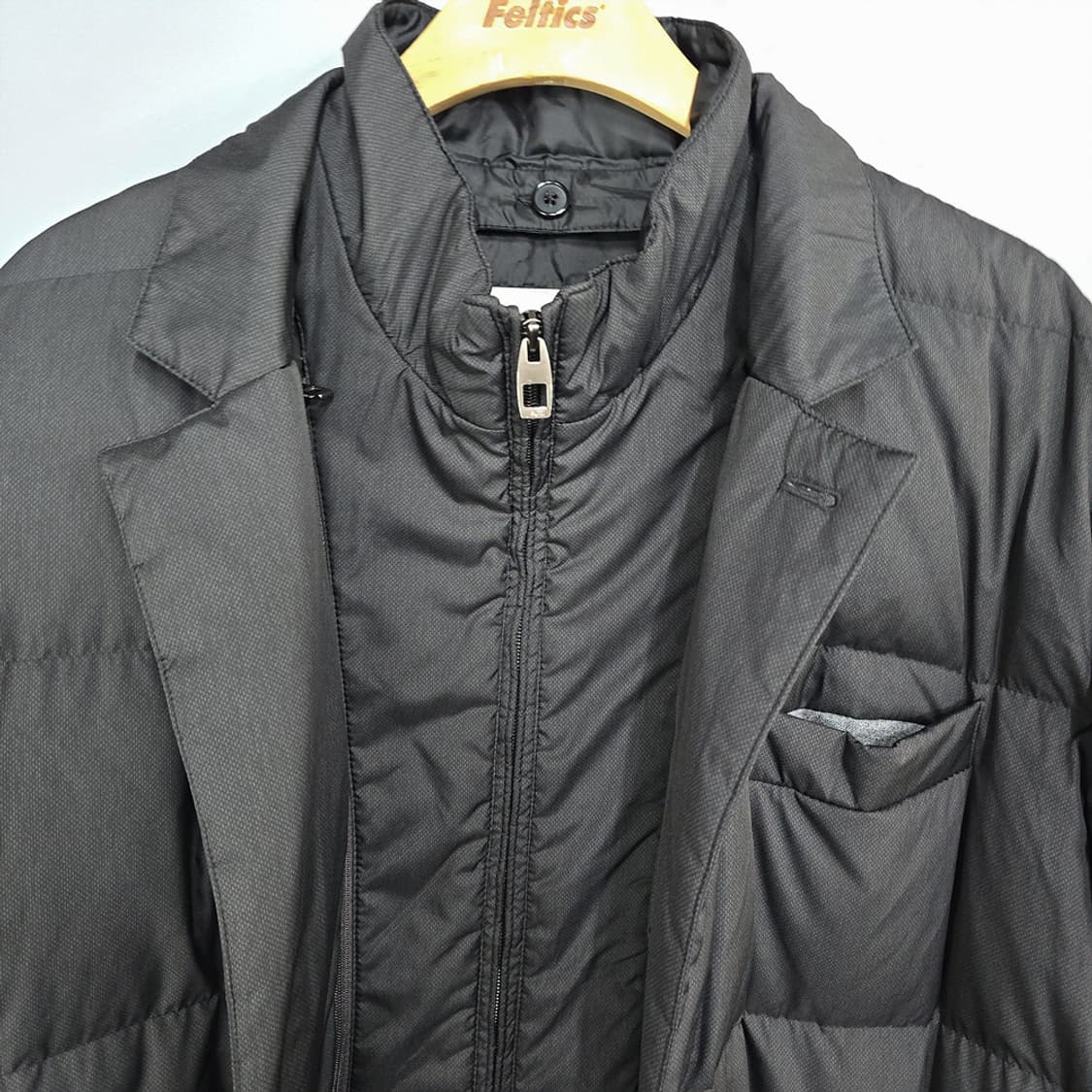 프랑코페라로(Franco Ferraro) 구스다운 롱패딩 110 상품이미지4