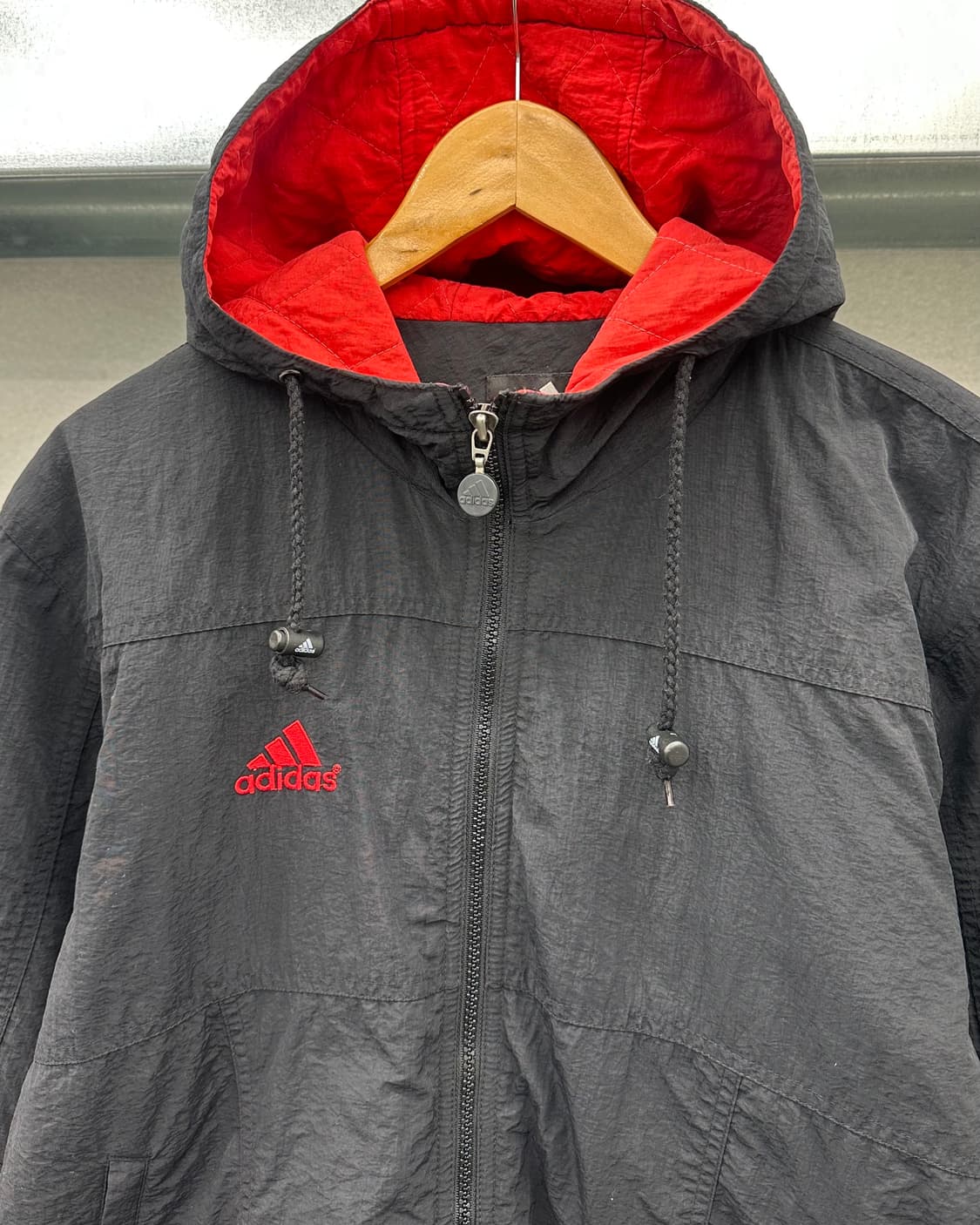 (95)90'S 아디다스 후드 점퍼-M1570 상품이미지2