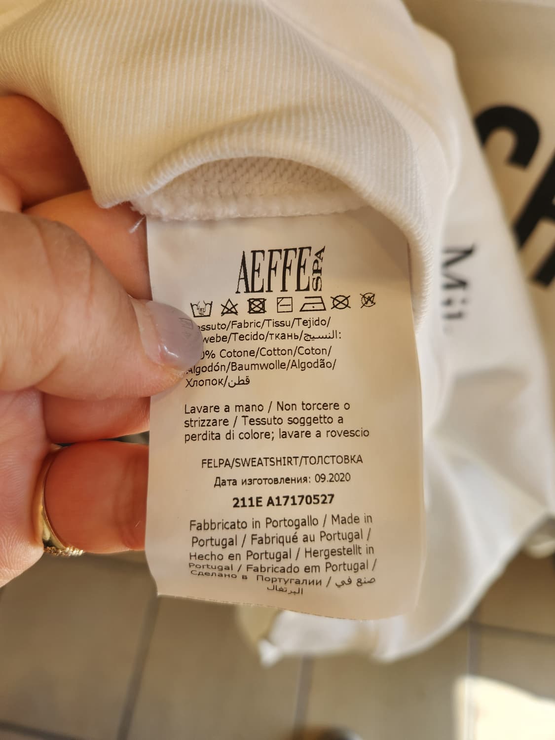 모스키노 꾸뛰르 맨투맨  상품이미지6