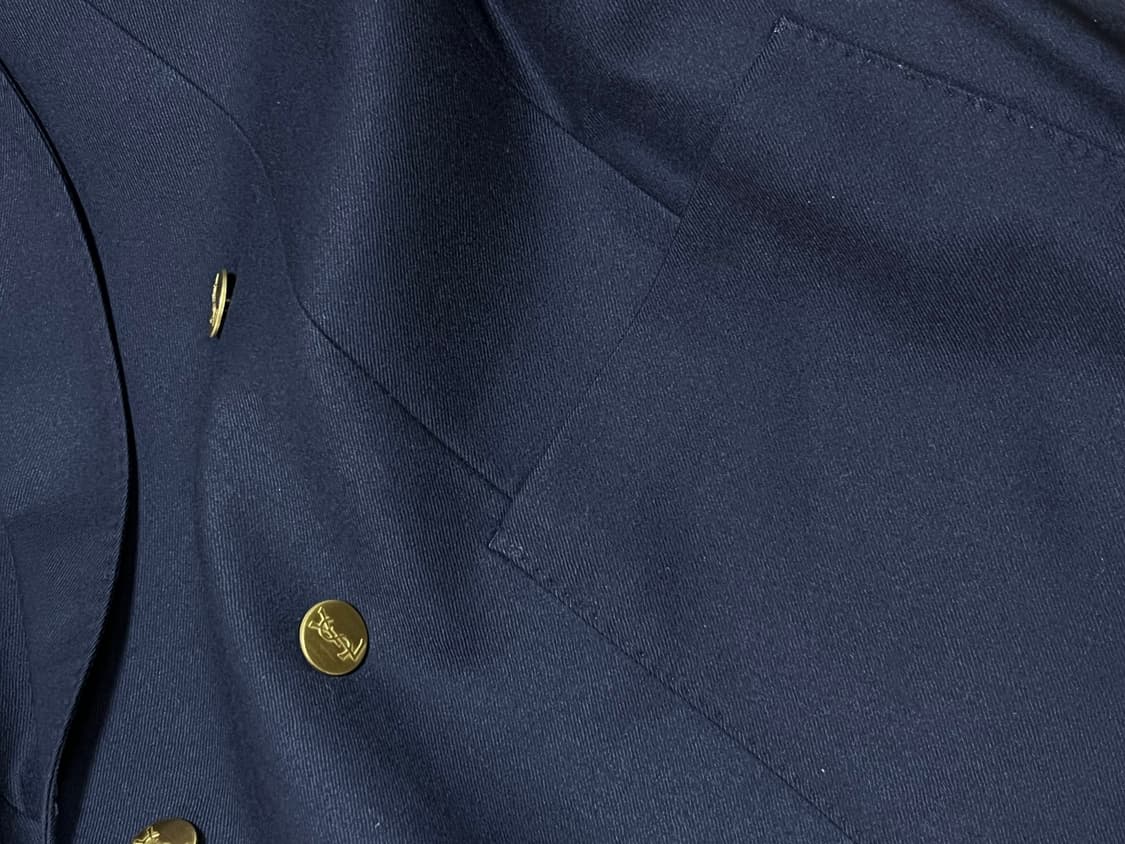 입생로랑 금장 더블 블레이저 자켓 상품이미지7