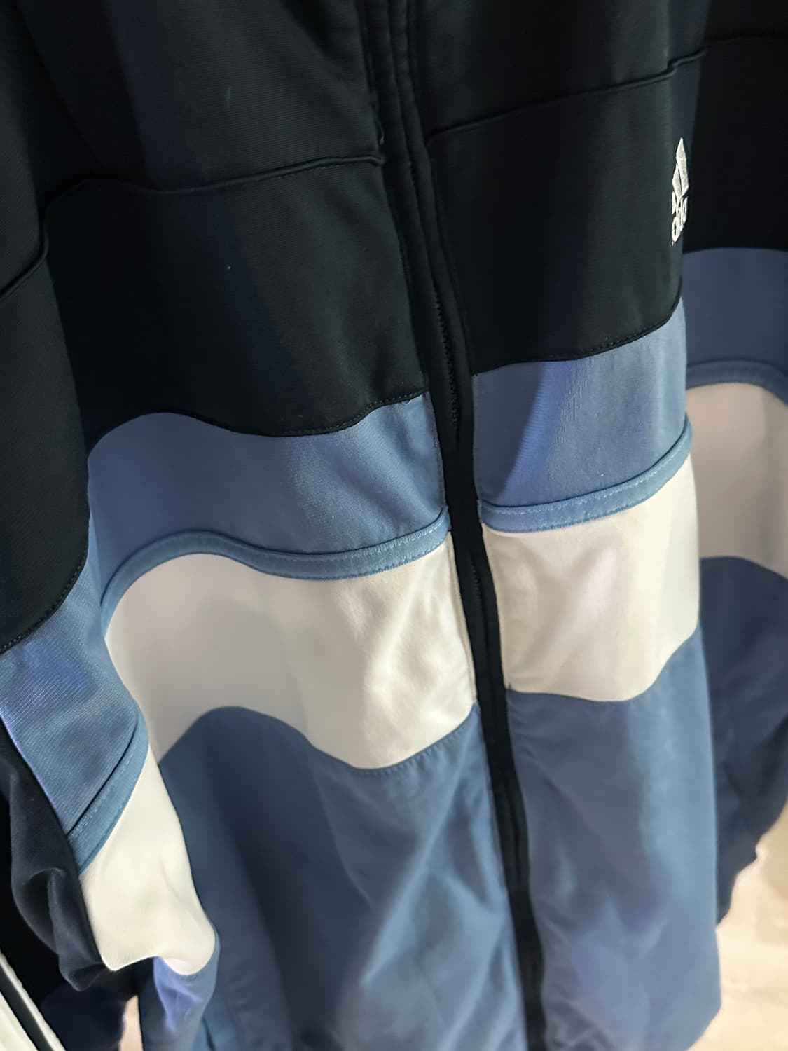 아디다스 네이비 배색 져지 (희귀) 상품이미지4