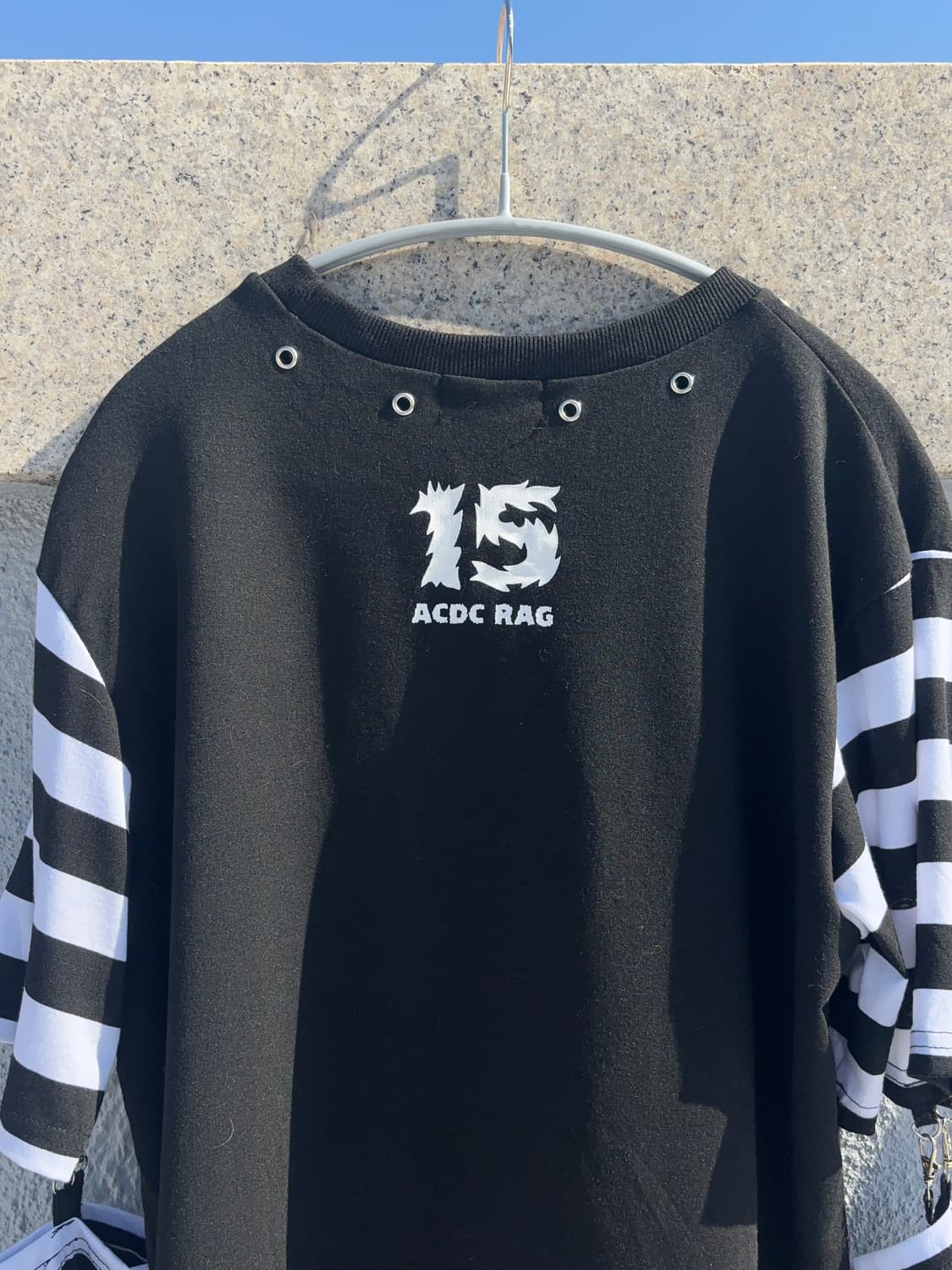 ACDC RAG 고딕 키치 프린팅 티셔츠 상품이미지5