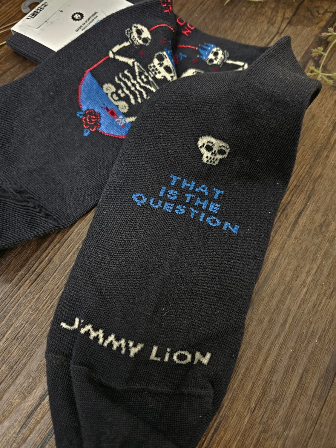 Jimmylion Hamlet 다크그레이 양말L 상품이미지5