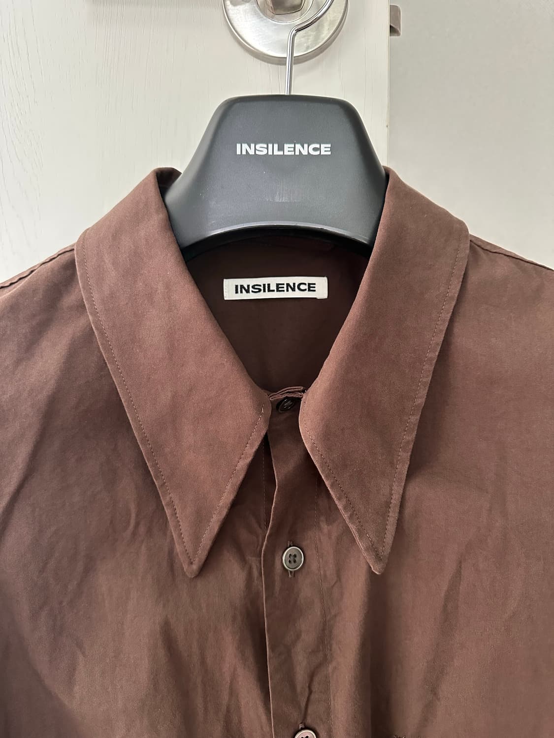 인사일런스 빅카라 셔츠 상품이미지1