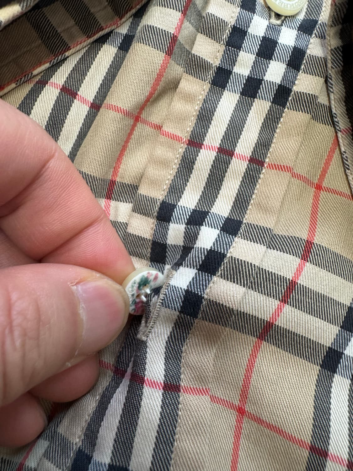 (L) 버버리 체크셔츠 버버리셔츠 burberry 상품이미지10