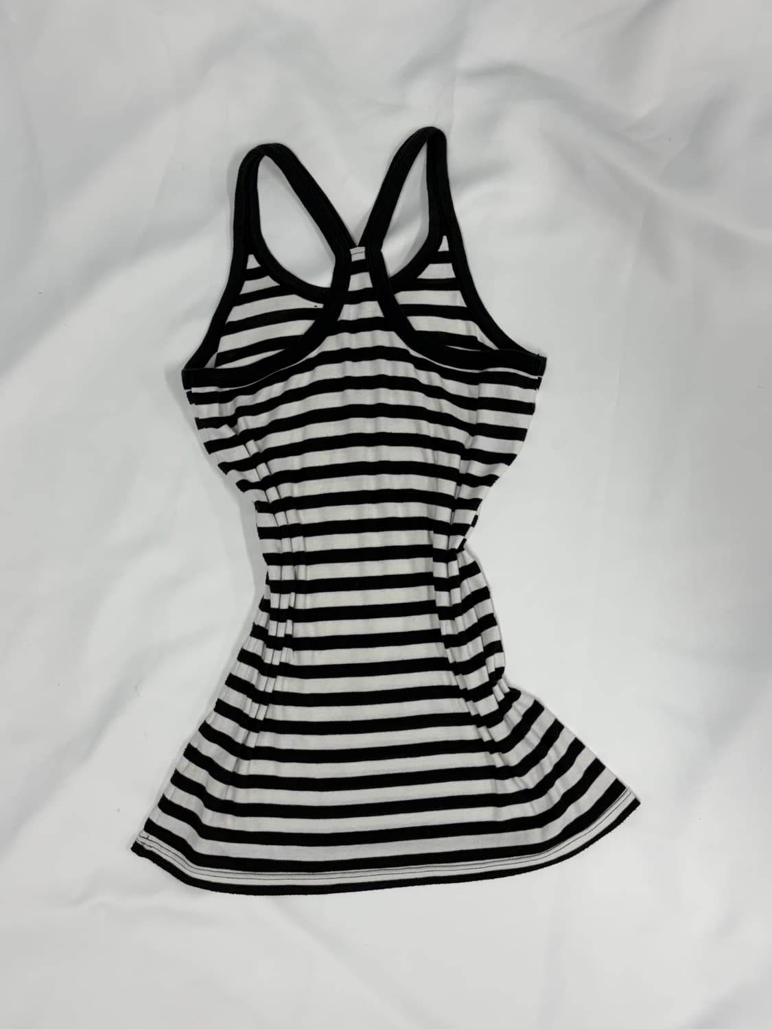 00s 세실맥비 해골 갸루 반팔 & 스트라이프 나시 상품이미지7