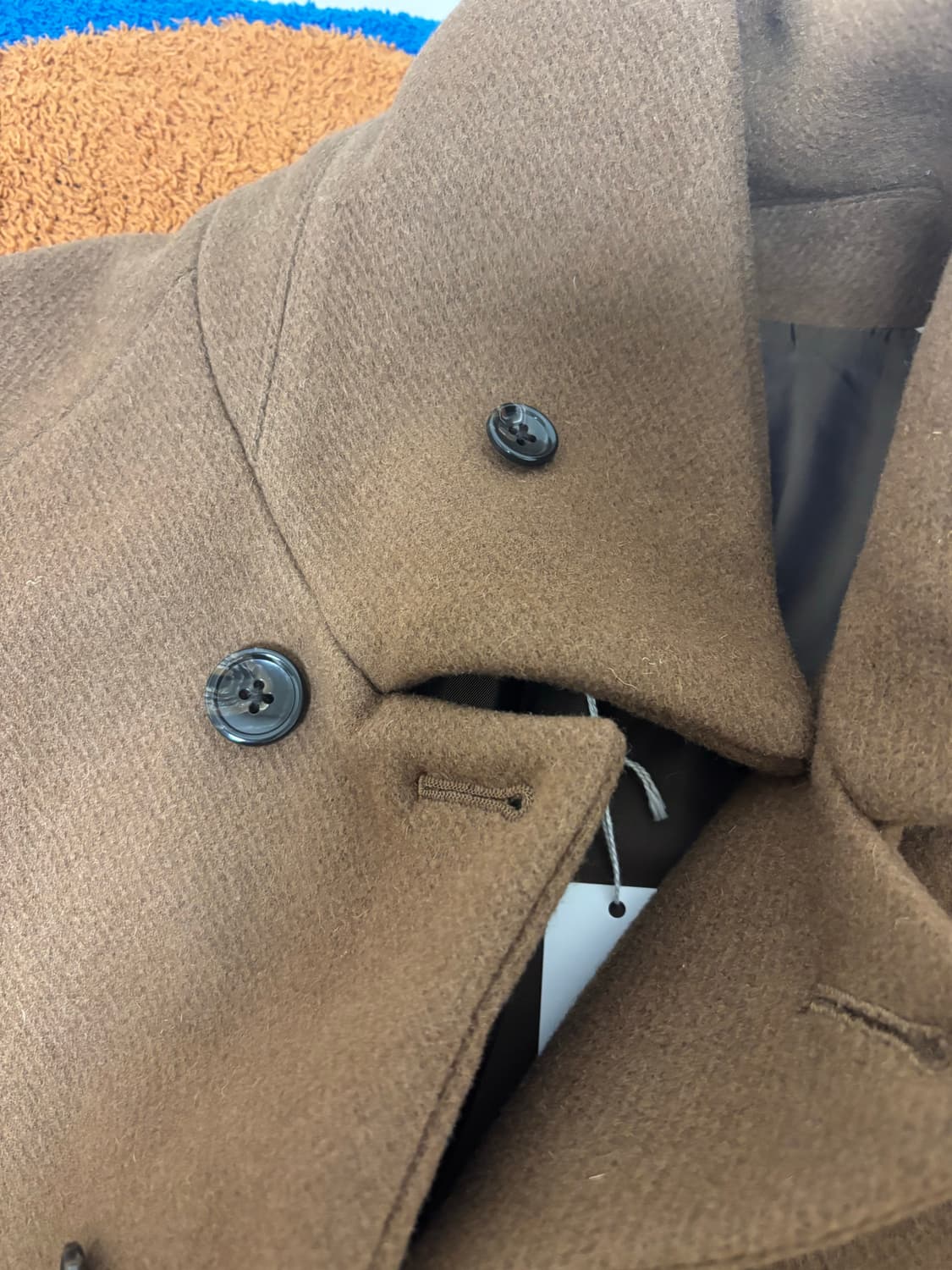 (새상품/택⭕️) EEL 애기동백 코트 MADE IN JAPAN🇯🇵 상품이미지5