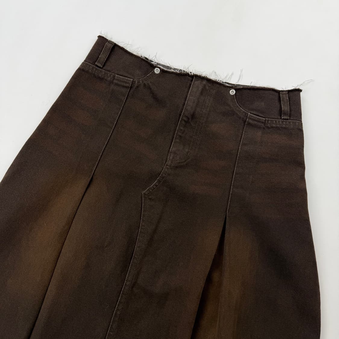 saysra 세이스라 washed denim skirt 상품이미지3