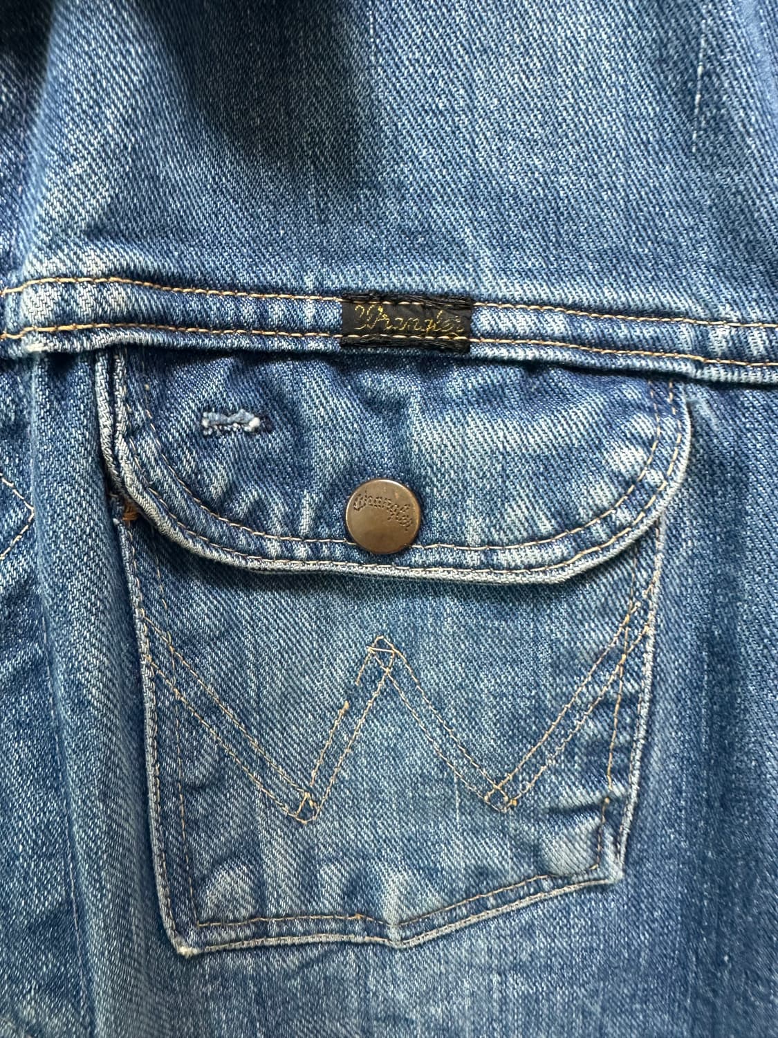 빈티지 랭글러 데님 자켓 상품이미지2