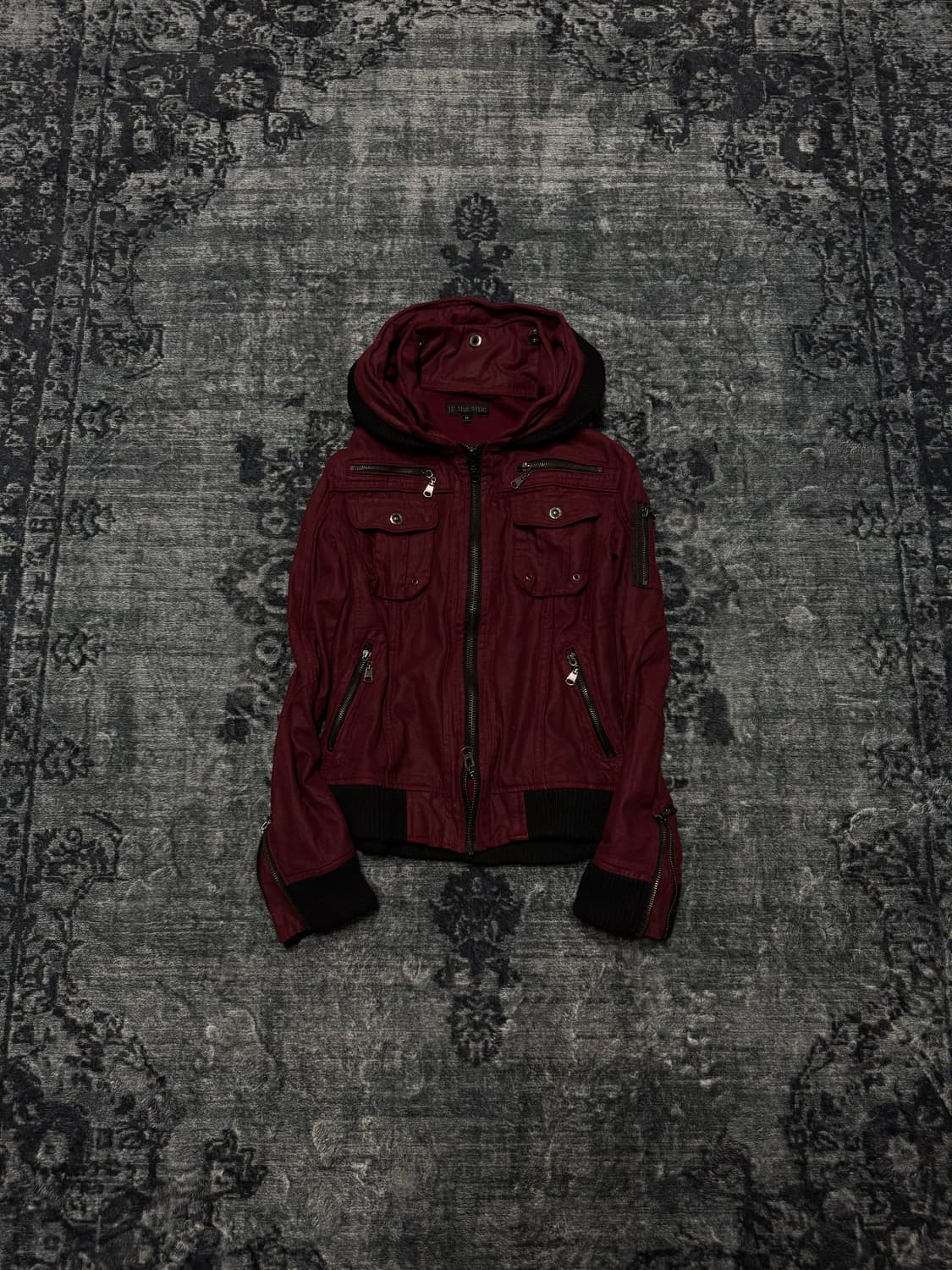 In the attic red coating bono jacket 상품이미지1