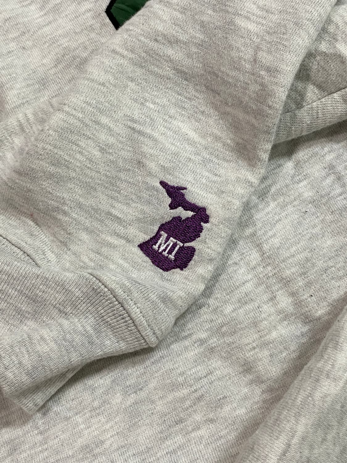 프릭스 스토어 미시간 스펠아웃 스웻셔츠 맨투맨 그레이 L 상품이미지4