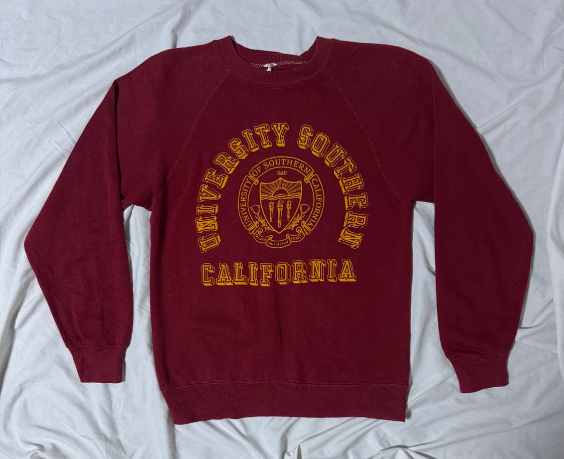 70s usa collegiate pacific 대학 스웨트셔츠  상품이미지1