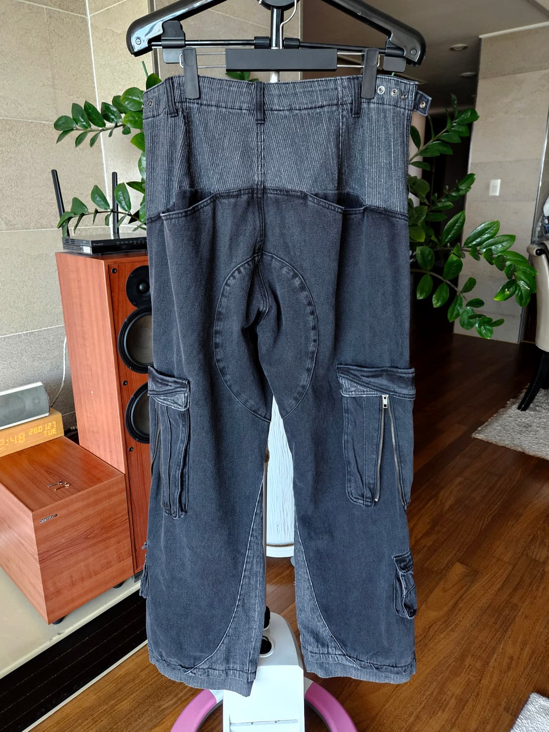 etce 레이어드 백카고 데님팬츠 상품이미지4