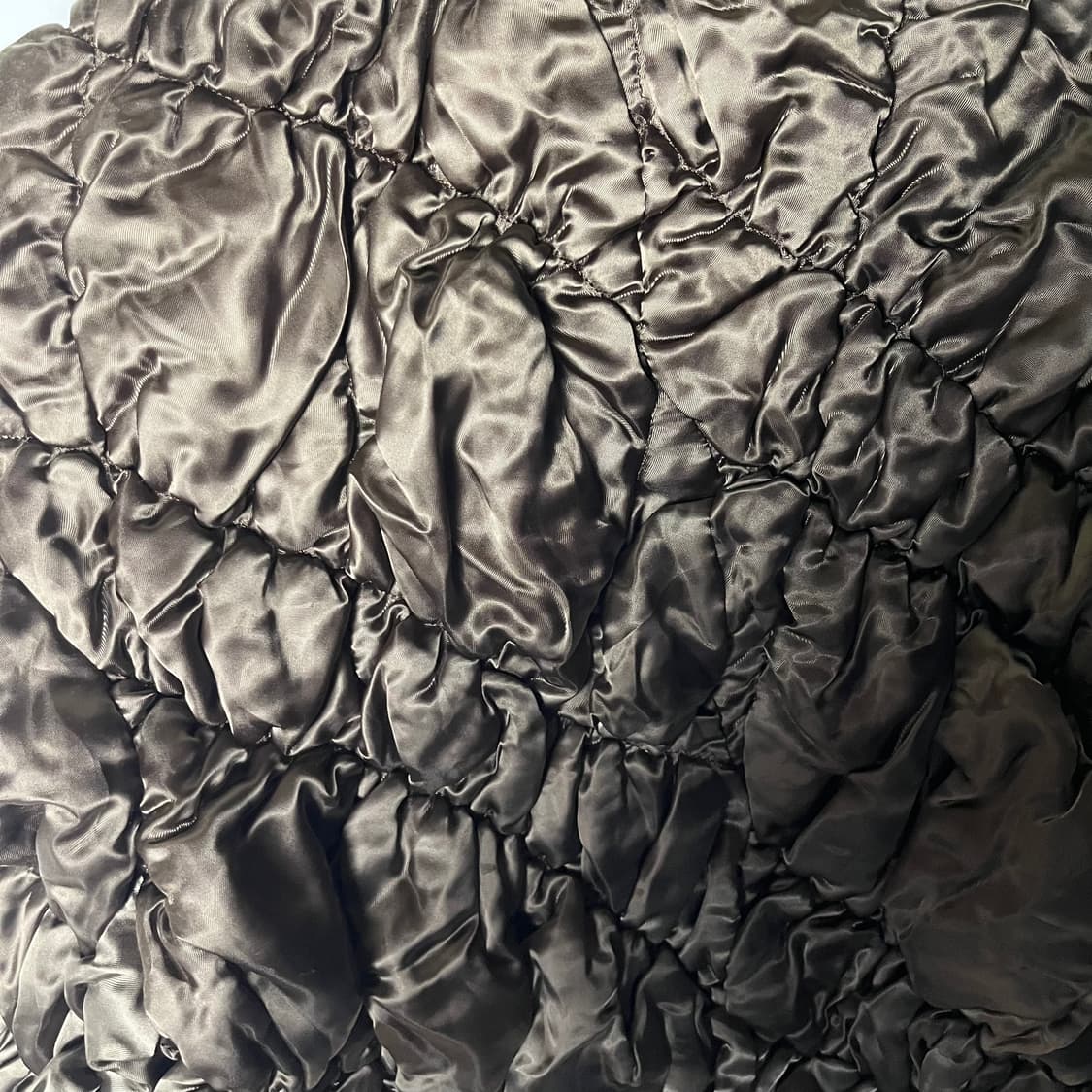 [GK] 지케이 재팬 레오파드 기하학 셔링 퀼트 자켓 상품이미지4