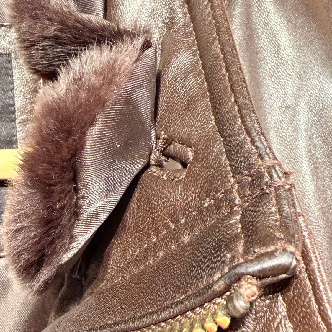 오야니 남성 램스킨 구스다운 패딩 100 양가죽 자켓 상품이미지6