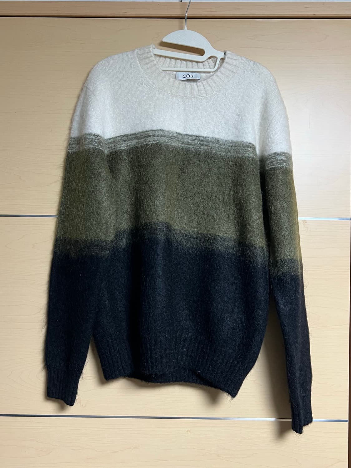 COS 컬러 블록 모헤어 니트 상품이미지1