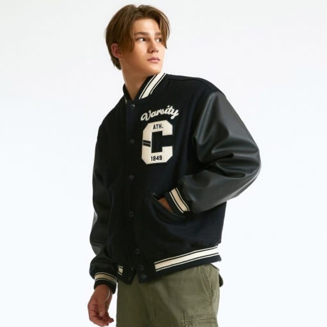 후아유 유니 바시티 패딩안감(새상품)M 상품이미지5