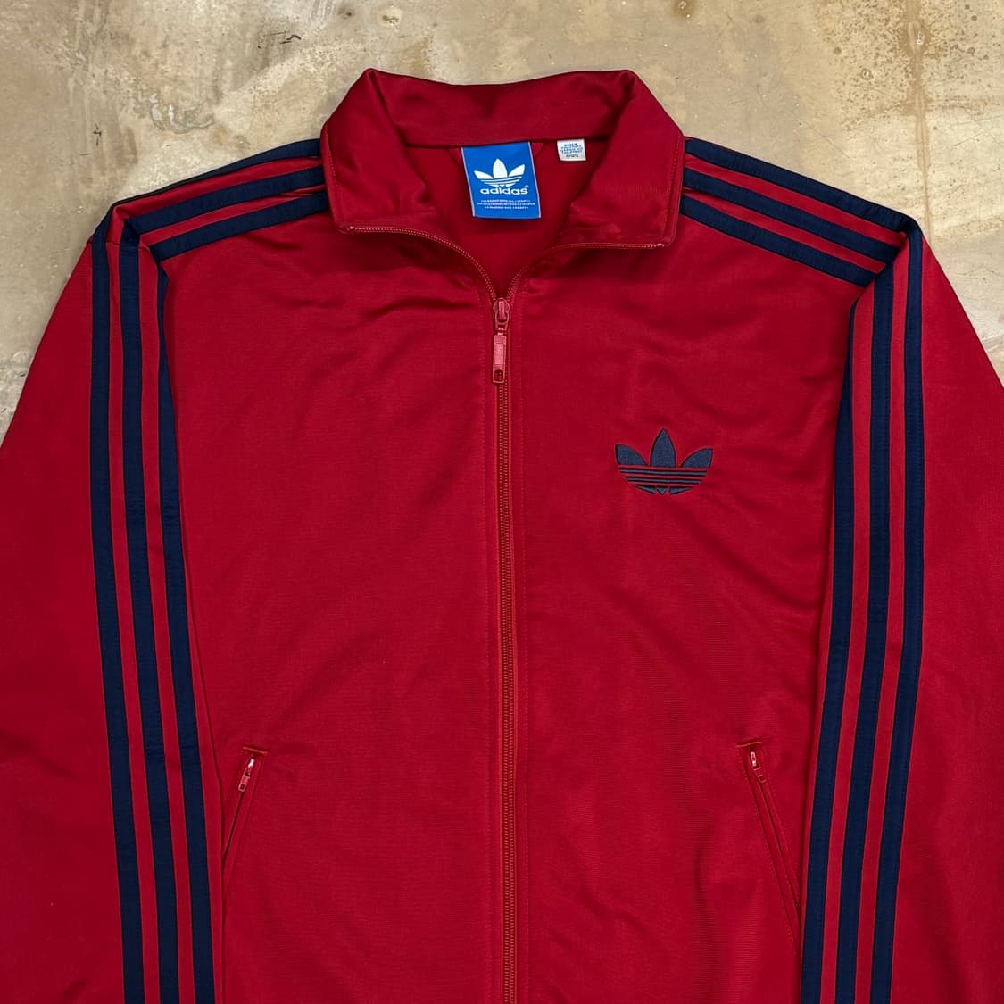 95 아디다스 파이어버드 레드 블랙 라인 트랙탑 상품이미지1