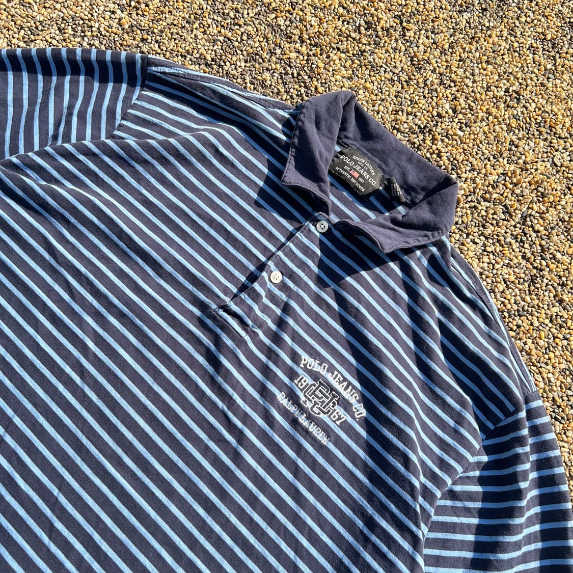 폴로 진스 스트라이프 럭비티 상품이미지2